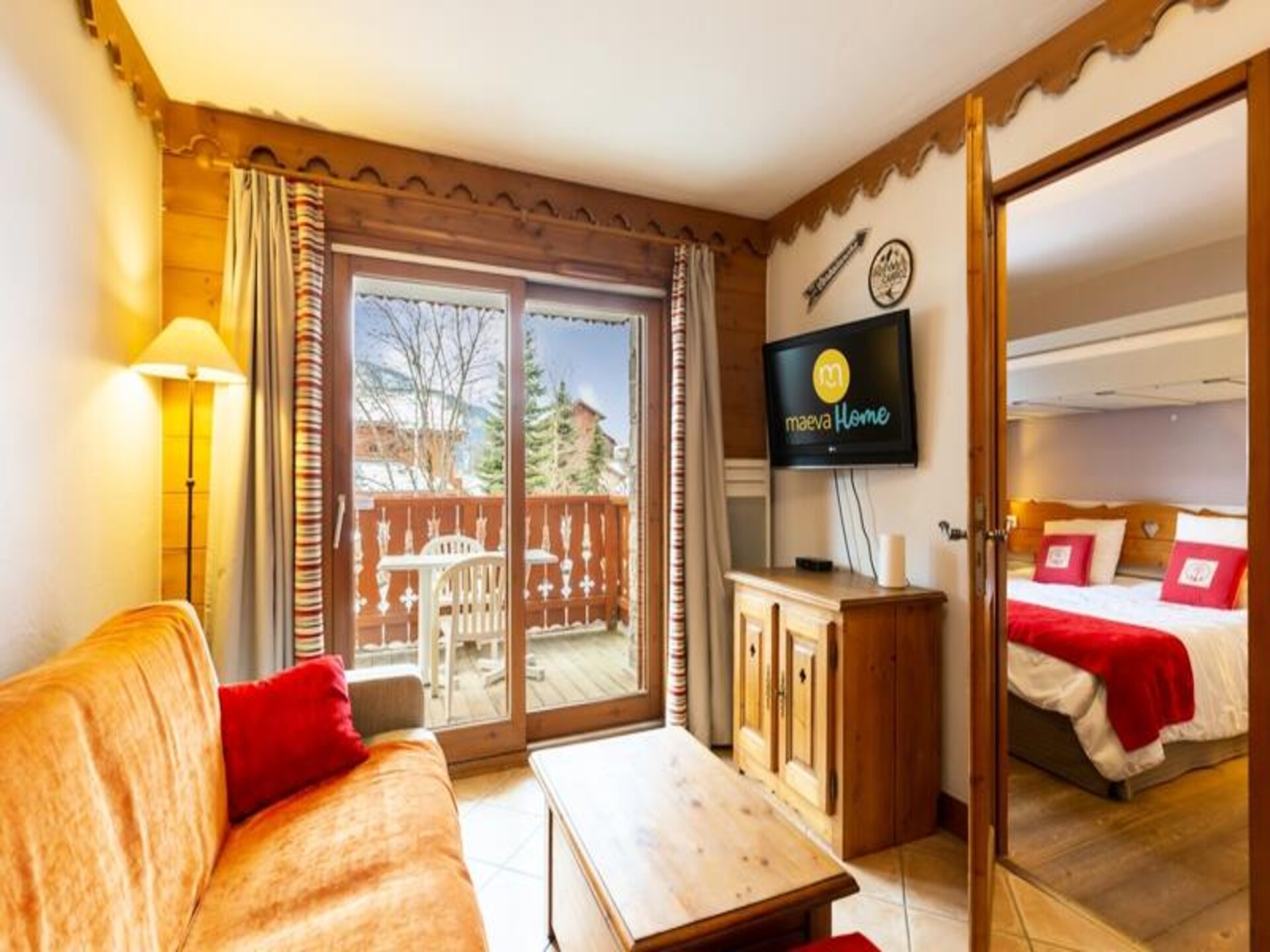 Appartement 6p in Les Carroz met zwembad, sauna & nabij pistes - foto 15