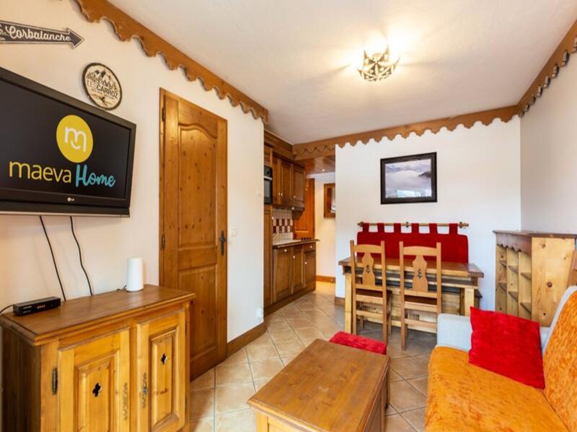 Appartement 6p in Les Carroz met zwembad, sauna & nabij pistes - foto 18