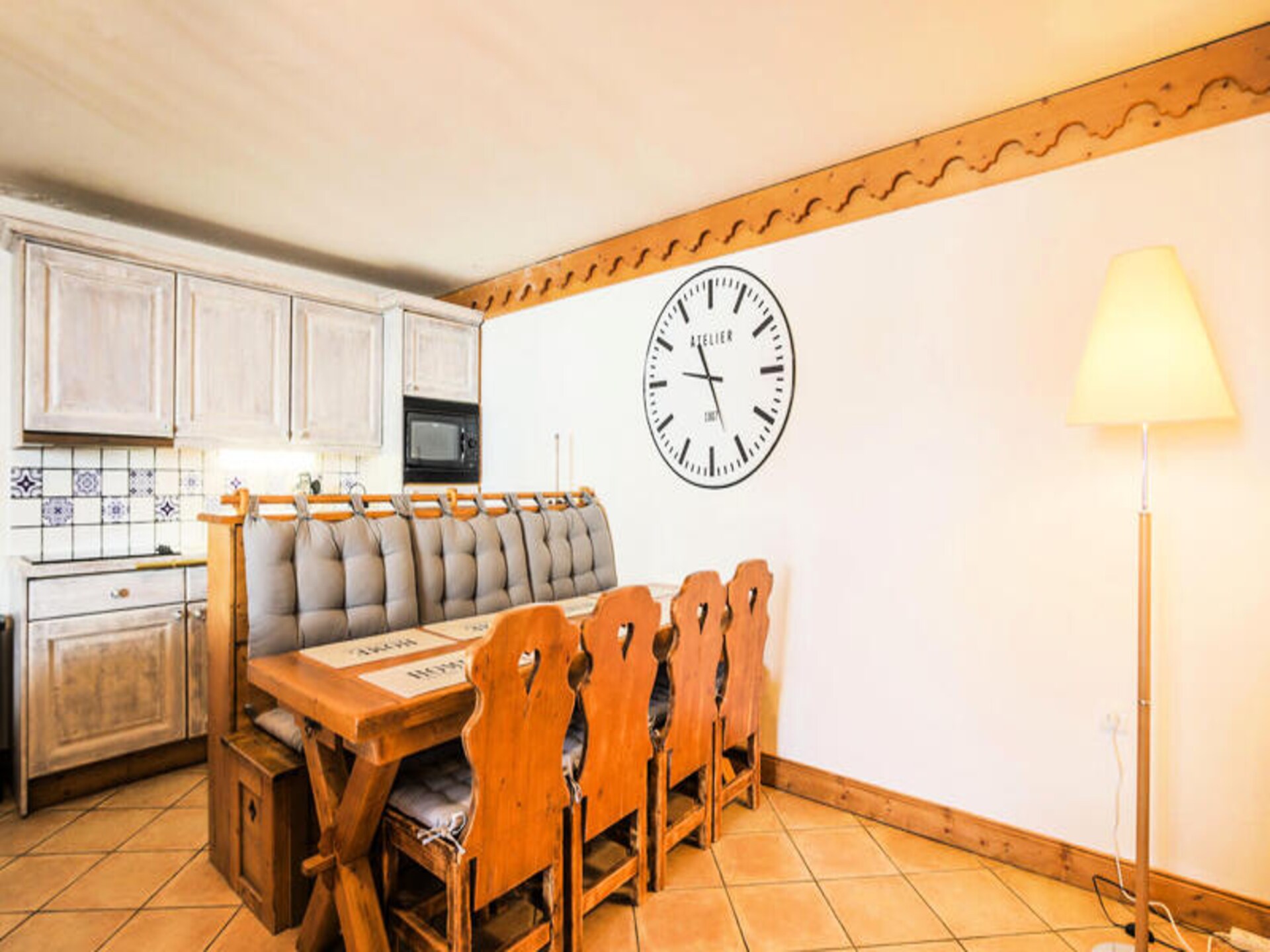 Appartement 6 pers. in Les Menuires met zwembad, sauna en uitzicht op de Alpen - foto 7