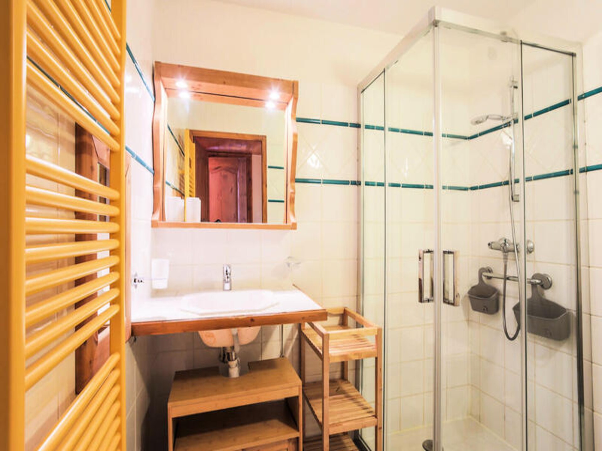 Appartement 6 pers. in Les Menuires met zwembad, sauna en uitzicht op de Alpen - foto 10