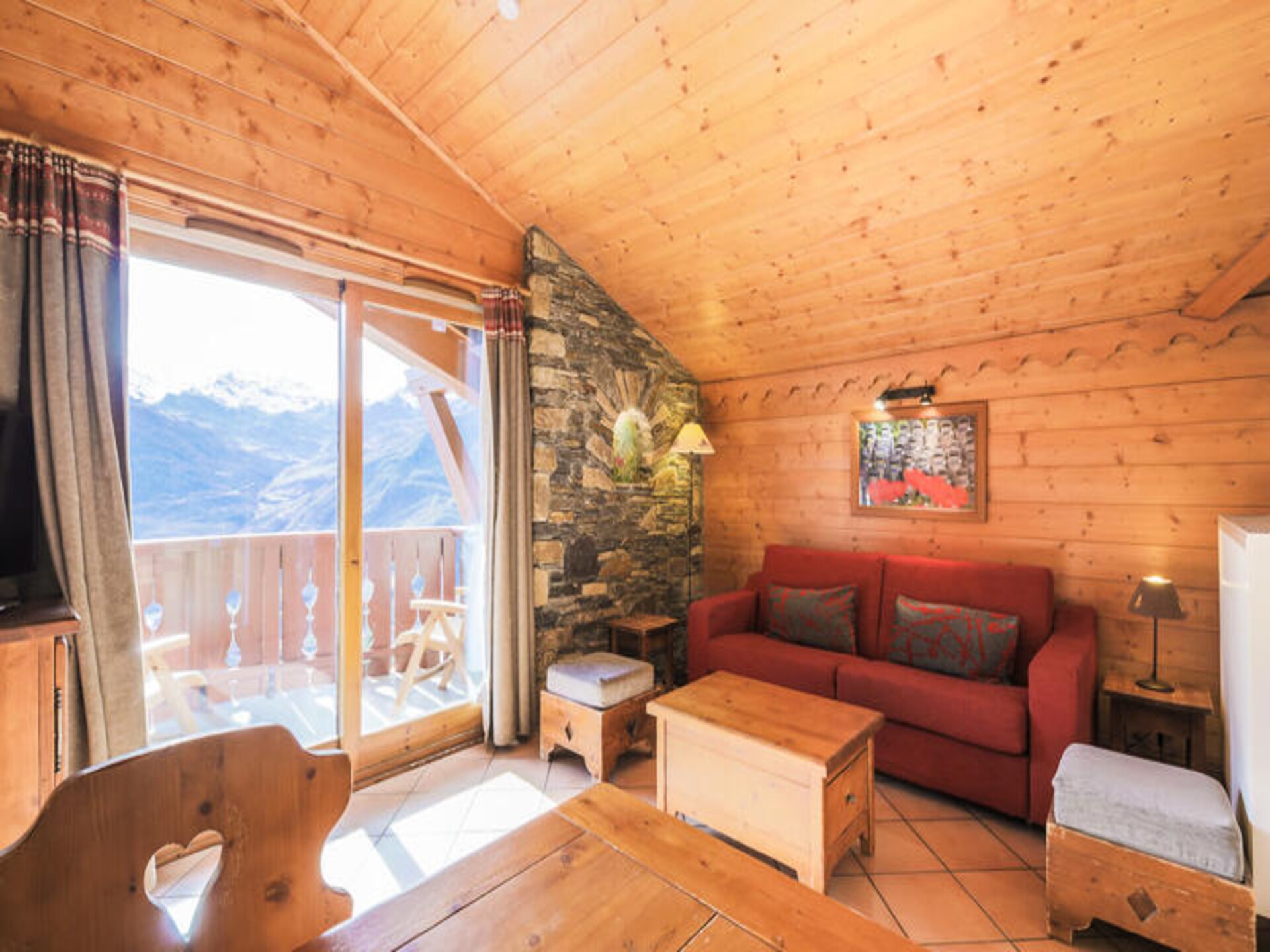 Ruim 8-persoons appartement met zwembad en sauna in Les Menuires - foto 12