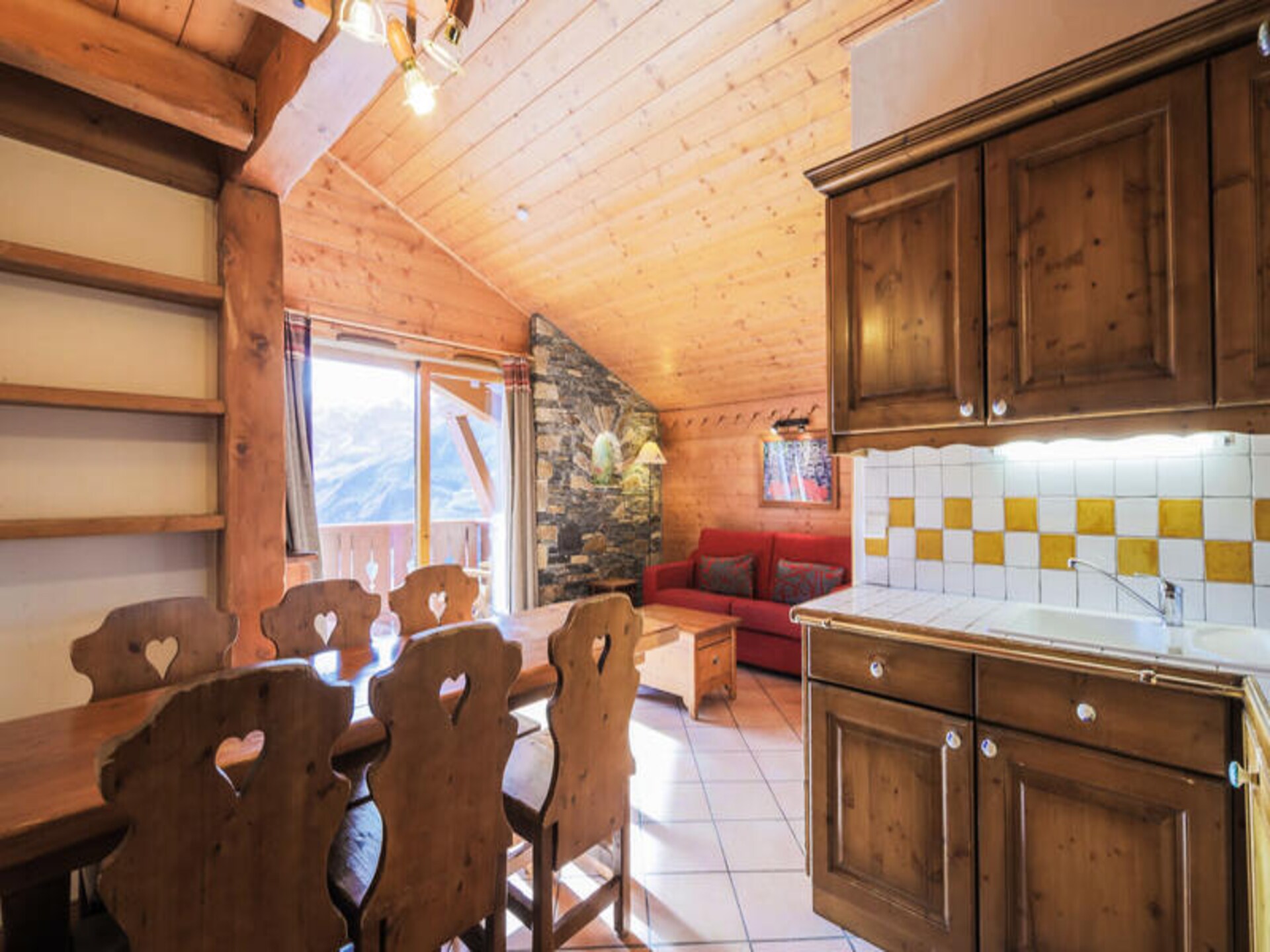 Ruim 8-persoons appartement met zwembad en sauna in Les Menuires - foto 14