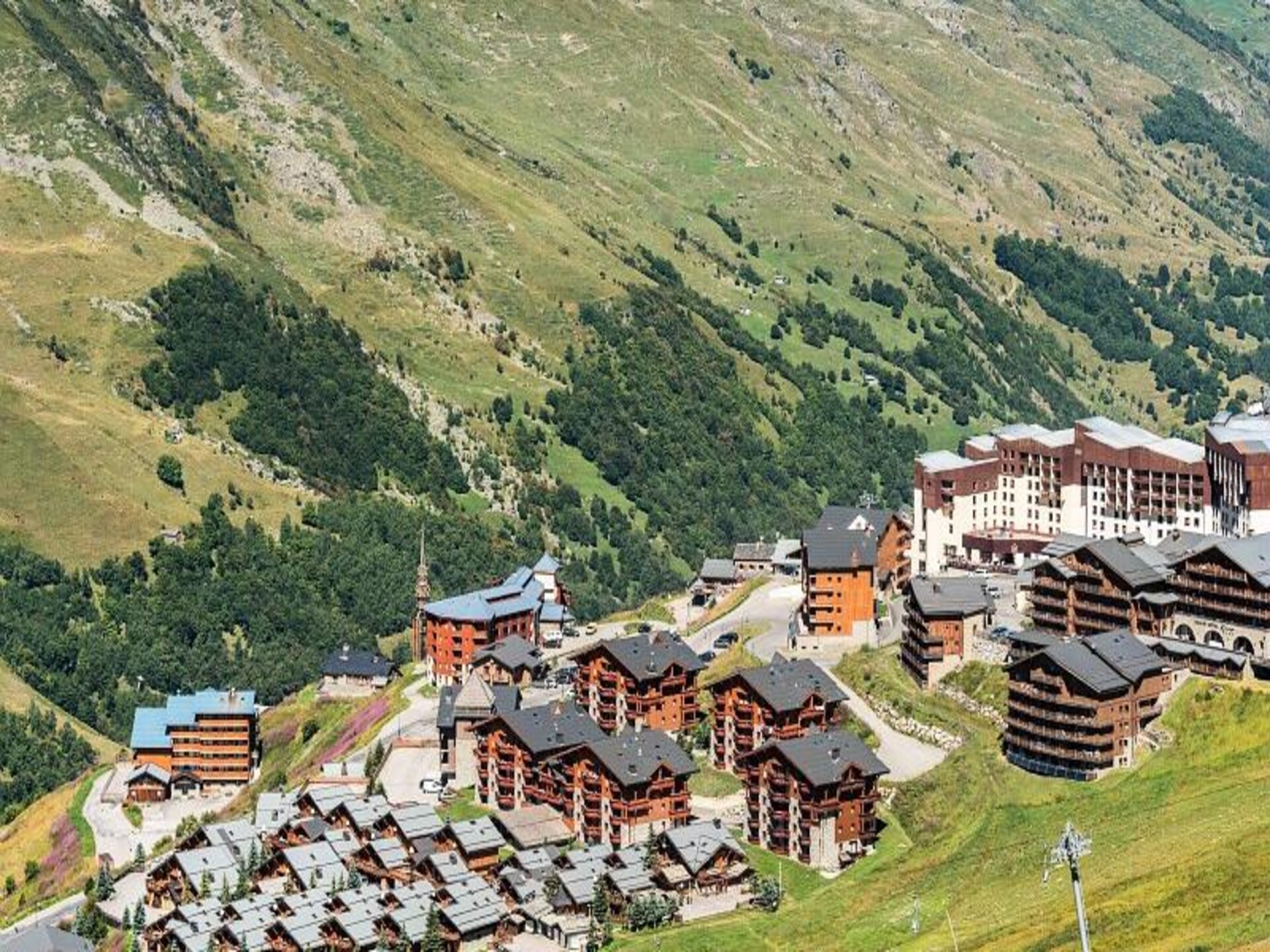 Appartement 6p in Les Menuires met zwembad, sauna en directe toegang tot 3 Vallées - foto 8