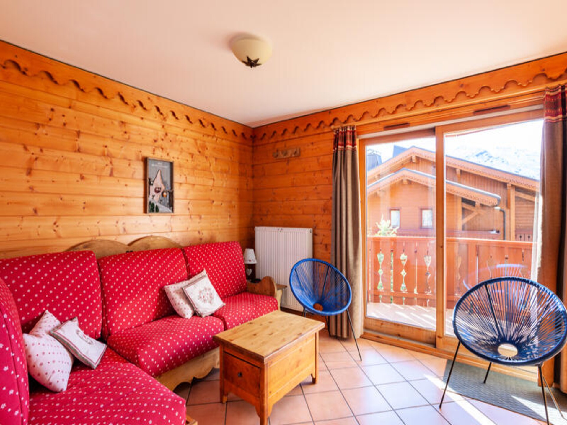 Appartement 6p in Les Menuires met zwembad, sauna en directe toegang tot 3 Vallées - foto 12