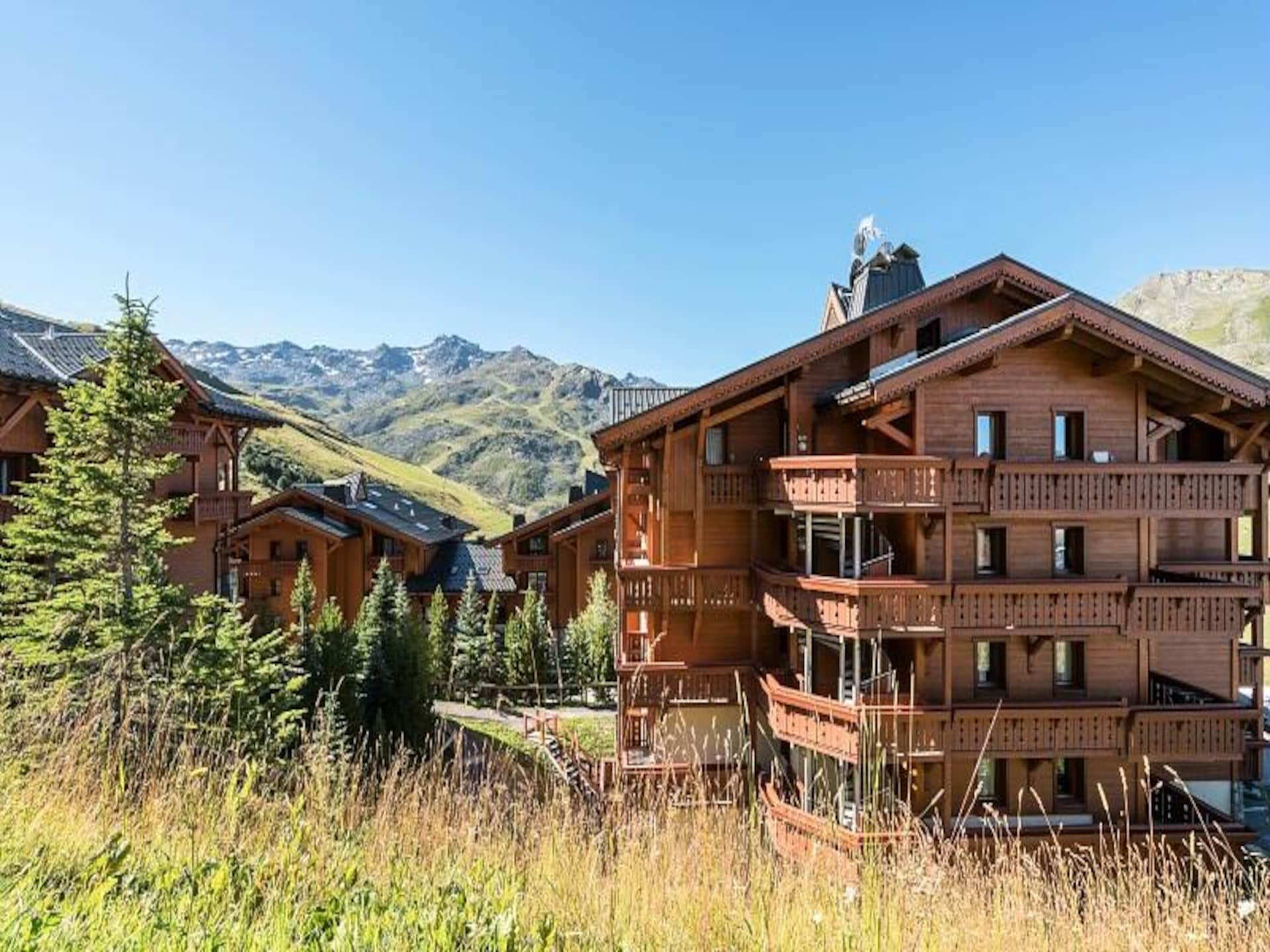 Ski-in, ski-out appartement voor 6 personen aan de piste in Les Menuires - foto 2
