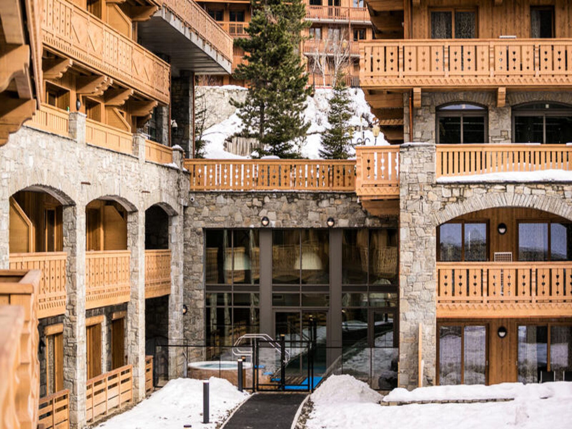 Luxe 8-persoons appartement in Méribel met zwembad, sauna en jacuzzi - foto 23