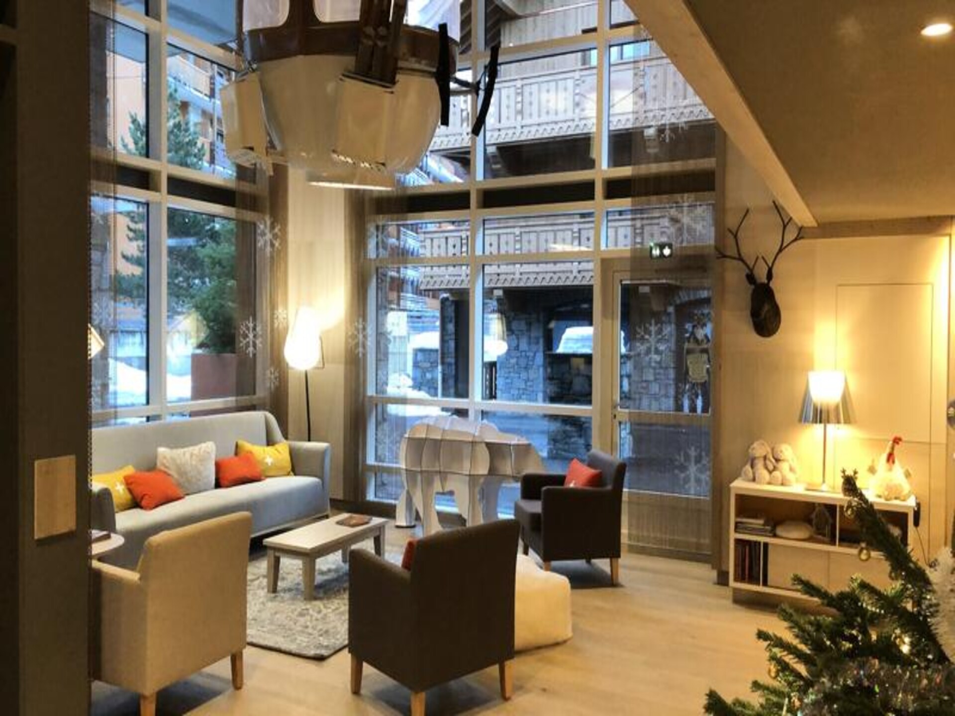 Elegant appartement in Méribel met toegang tot zwembad, sauna en hamam - foto 19