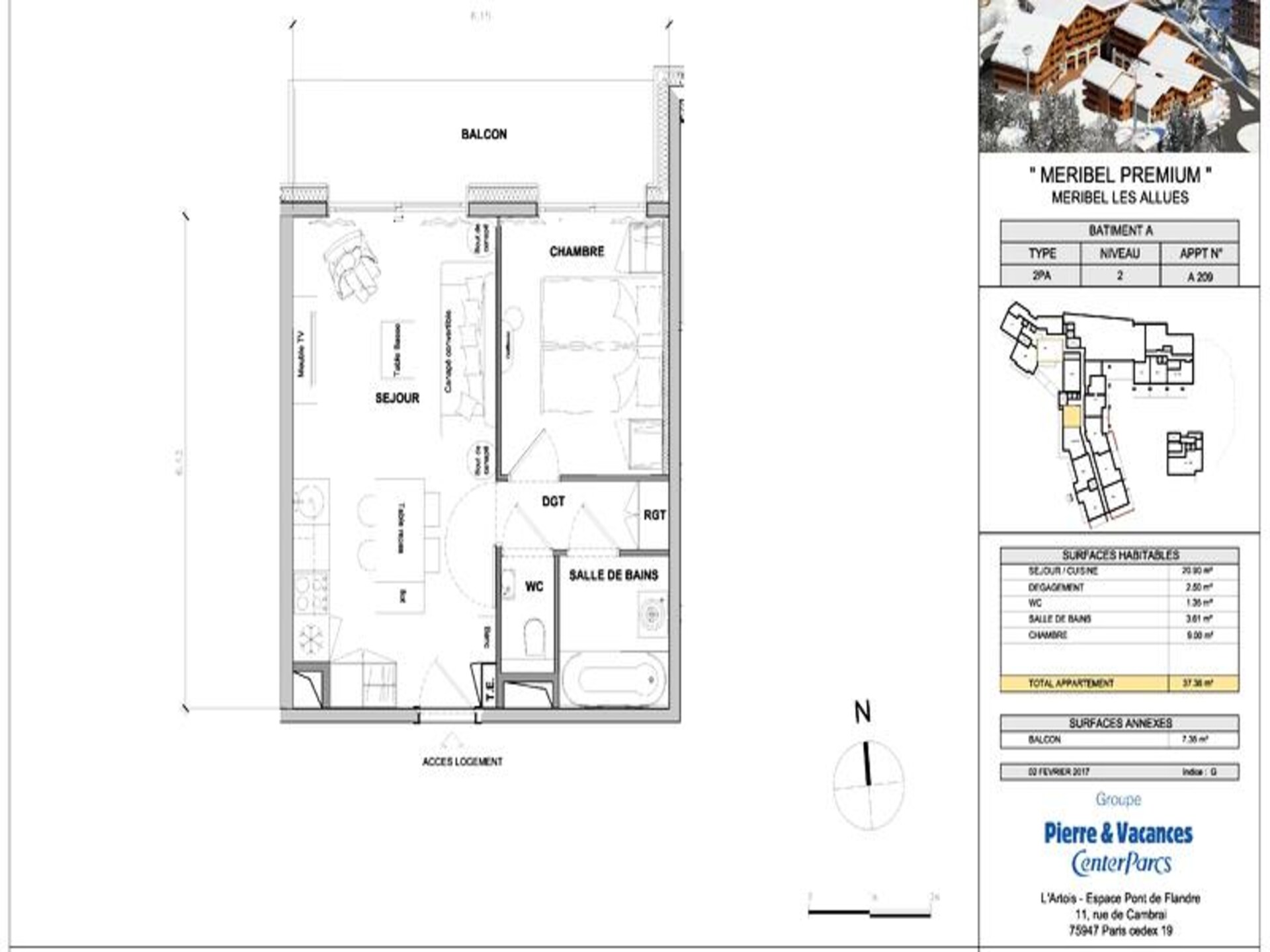 Elegant appartement in Méribel met toegang tot zwembad, sauna en hamam - foto 50