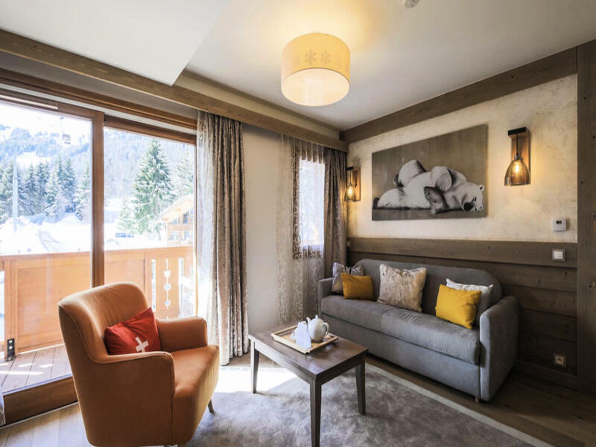 Luxe appartement in Méribel met zwembad, sauna en ski-in/ski-out mogelijkheid - foto 25