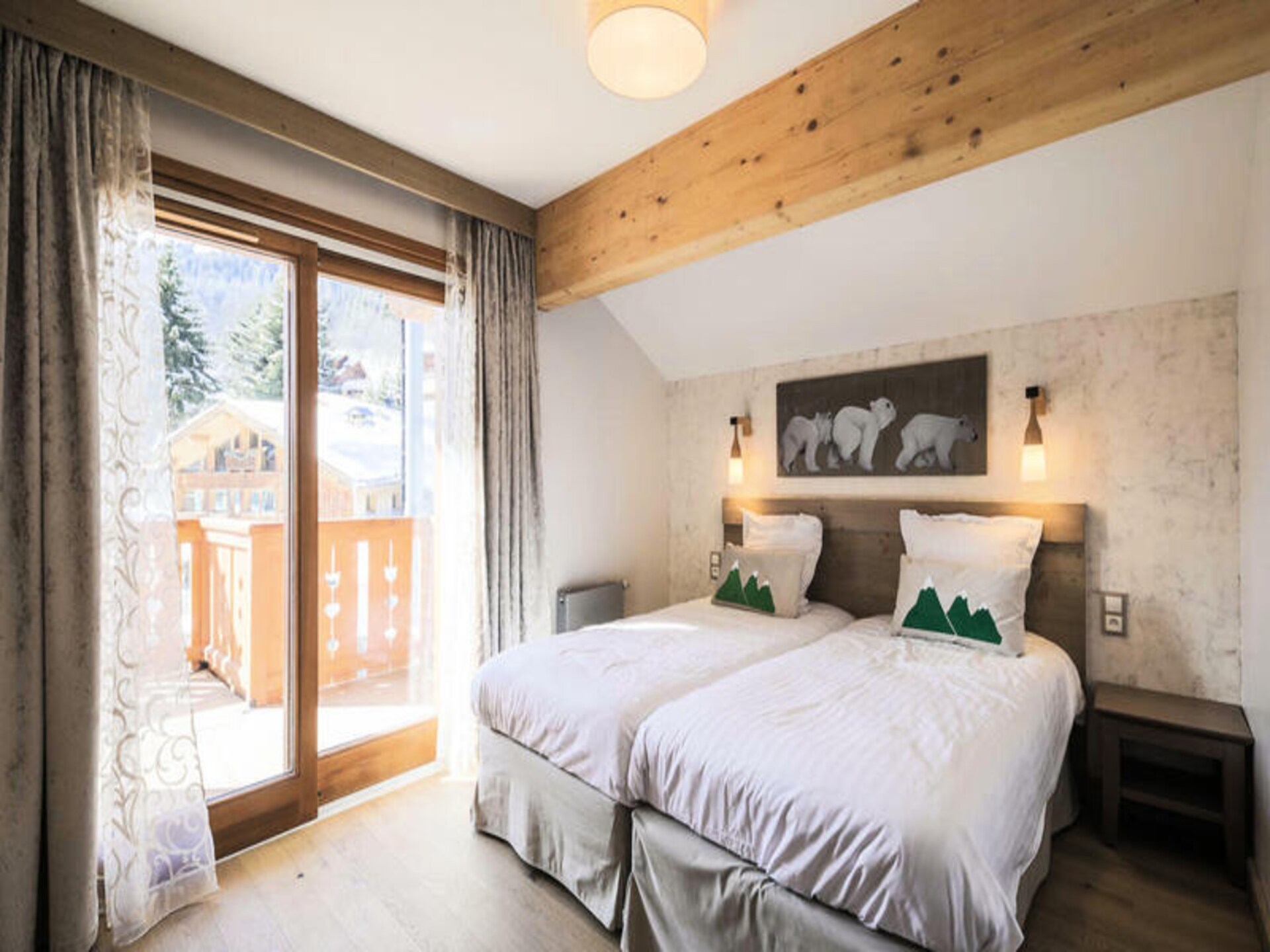 Luxe appartement in Méribel met zwembad, sauna en ski-in/ski-out mogelijkheid - foto 34