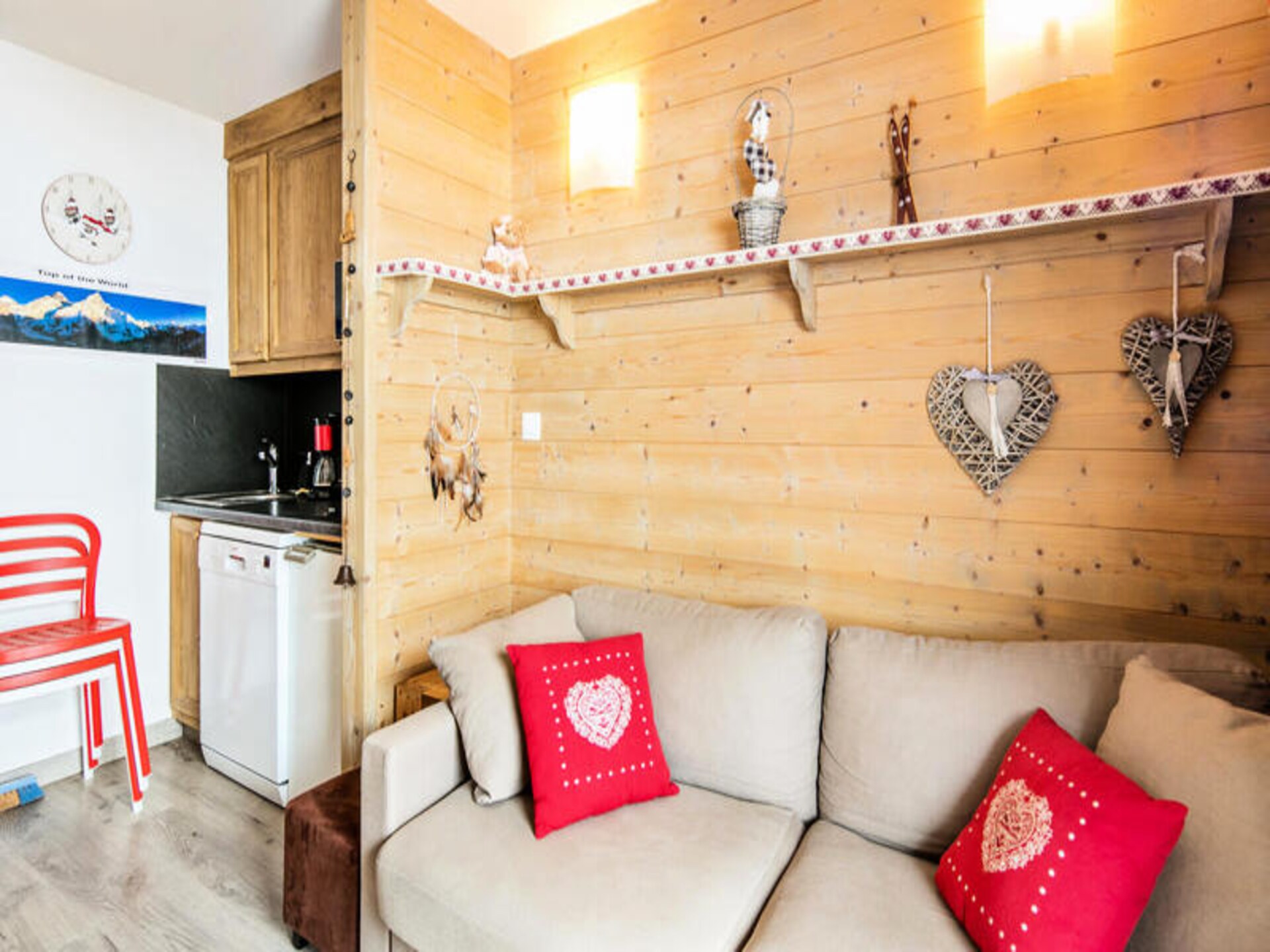 Knus studio-appartement op 50m van de piste in Méribel-Mottaret - foto 7