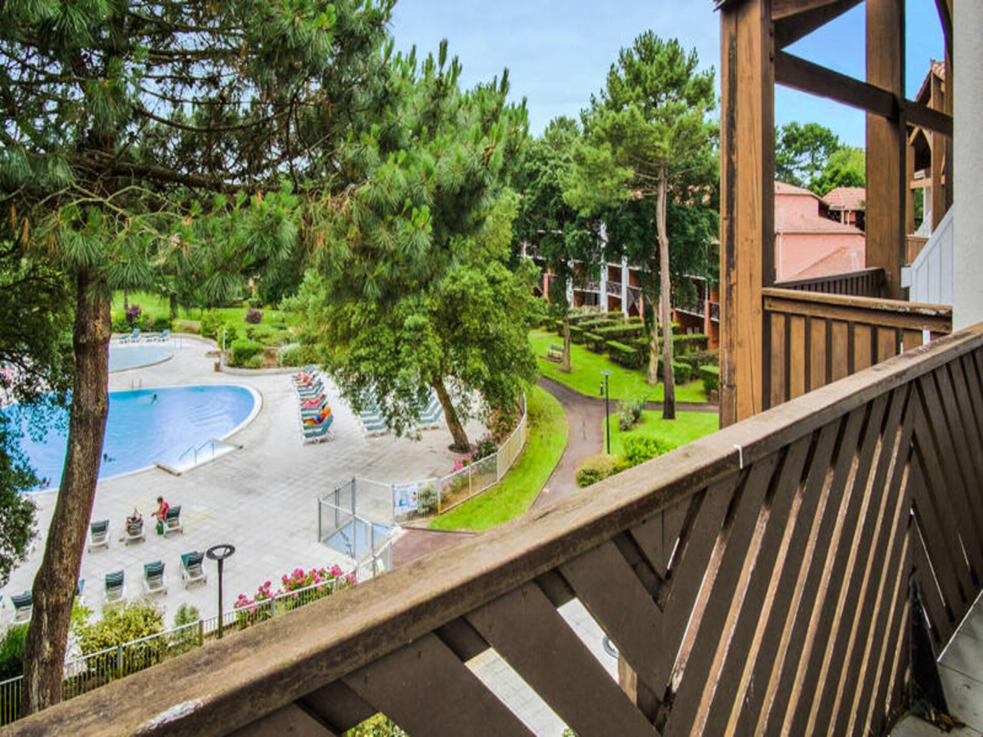 Knus appartement voor 7 personen bij het strand van Moliets, met zwembad en balkon - foto 18