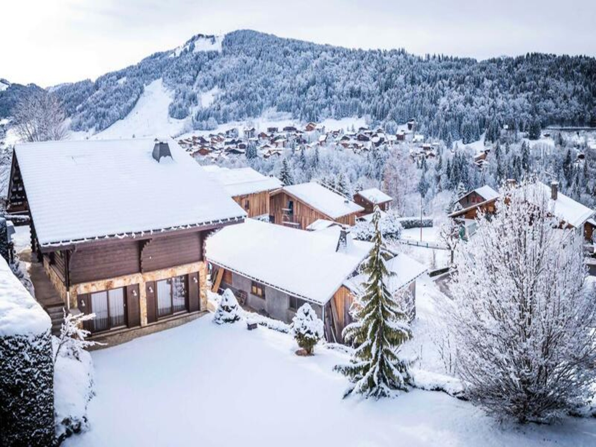 Ruim 5-slaapkamer chalet in Montriond met sauna en tuin, vlakbij Morzine - foto 2