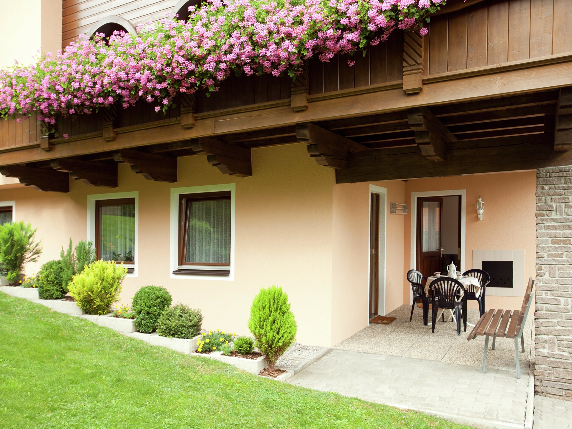 Op 1 km van het centrum: gezellig appartement in Sautens - foto 7