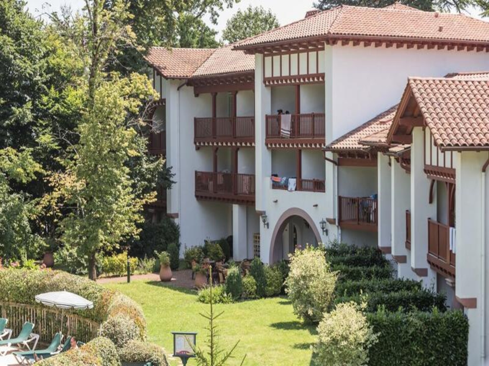 Appartement voor 6 personen met zwembad in bosrijk park bij Saint-Jean-Pied-de-Port - foto 1