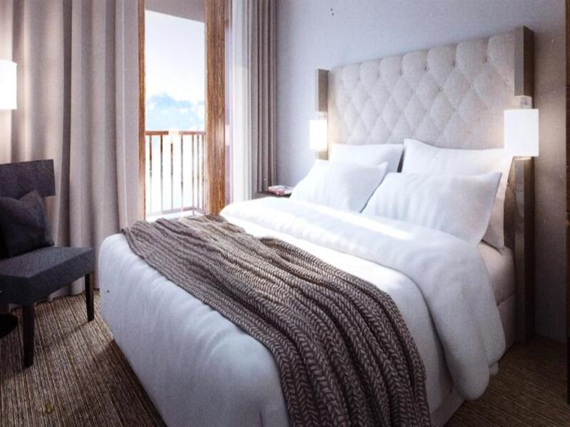 Luxe appartement met uitzicht op de Mont Blanc bij Bourg Saint Maurice - foto 10