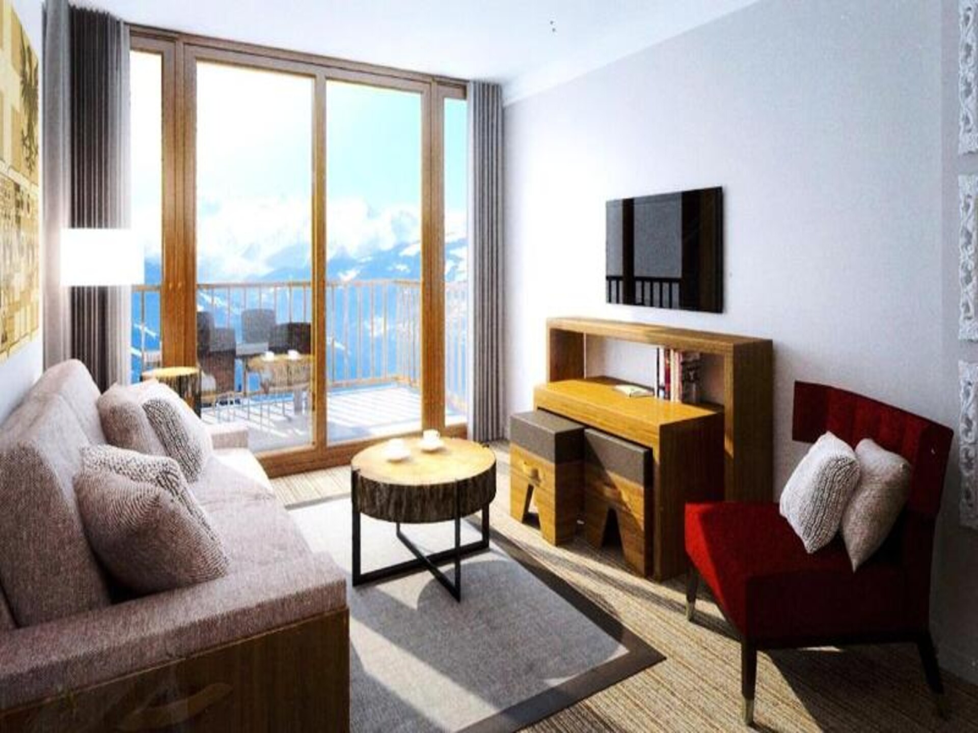 Luxe appartement met uitzicht op de Mont Blanc bij Bourg Saint Maurice - foto 11