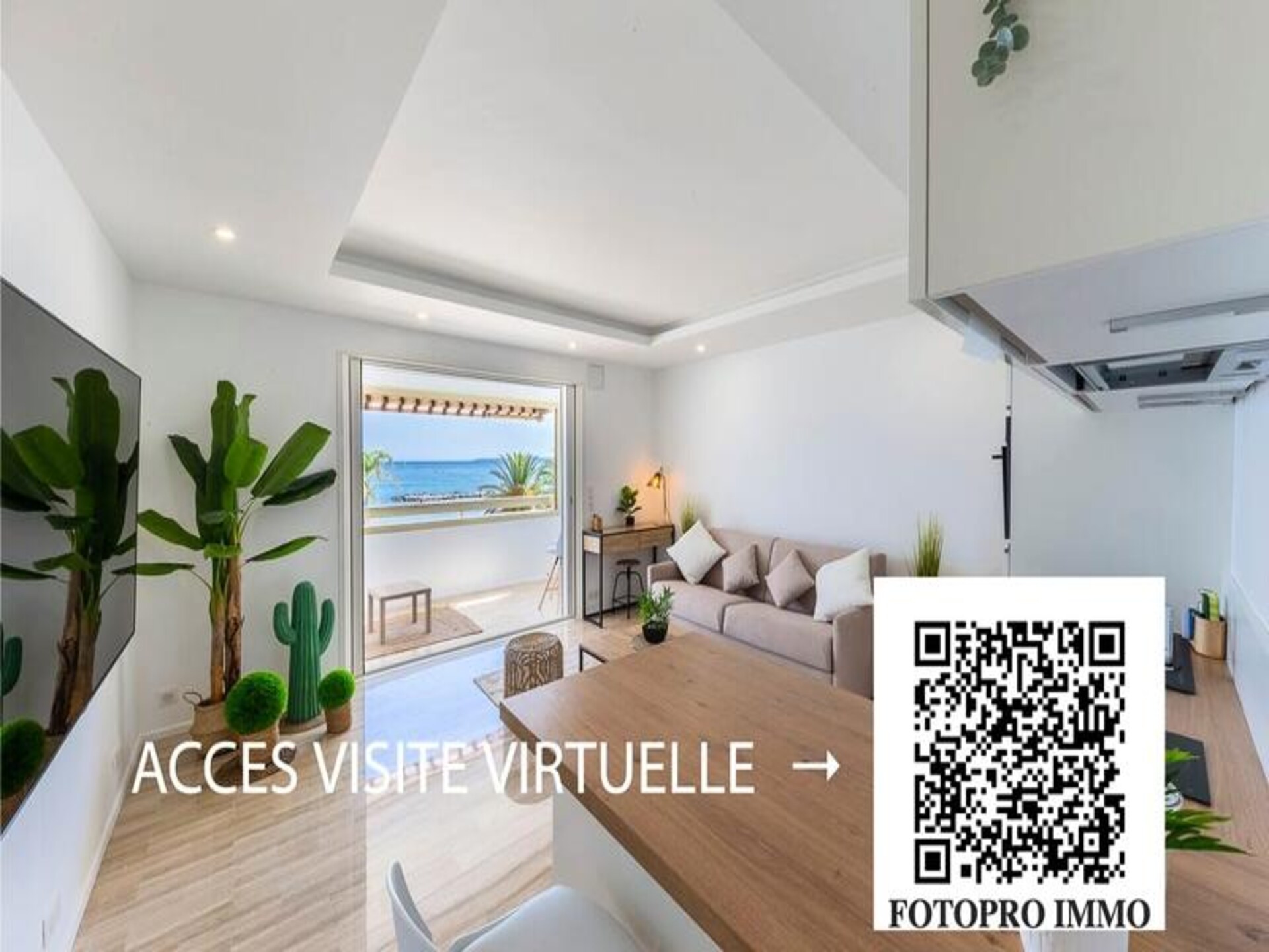 Gerenoveerd appartement met zeezicht en terras in Saint-Laurent-du-Var - foto 2