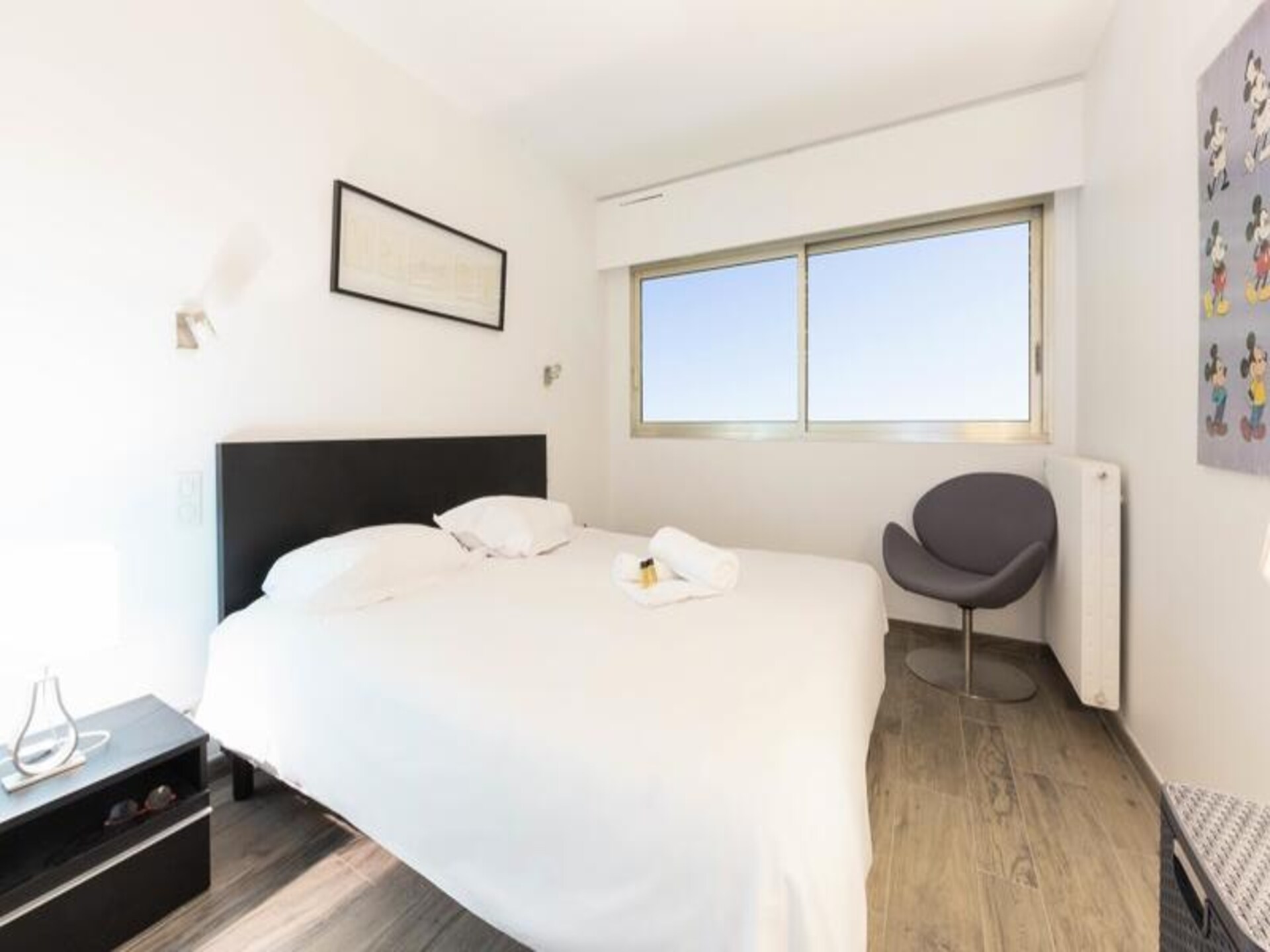 Panoramisch appartement op 12e etage met uitzicht over haven en zee in Antibes - foto 15