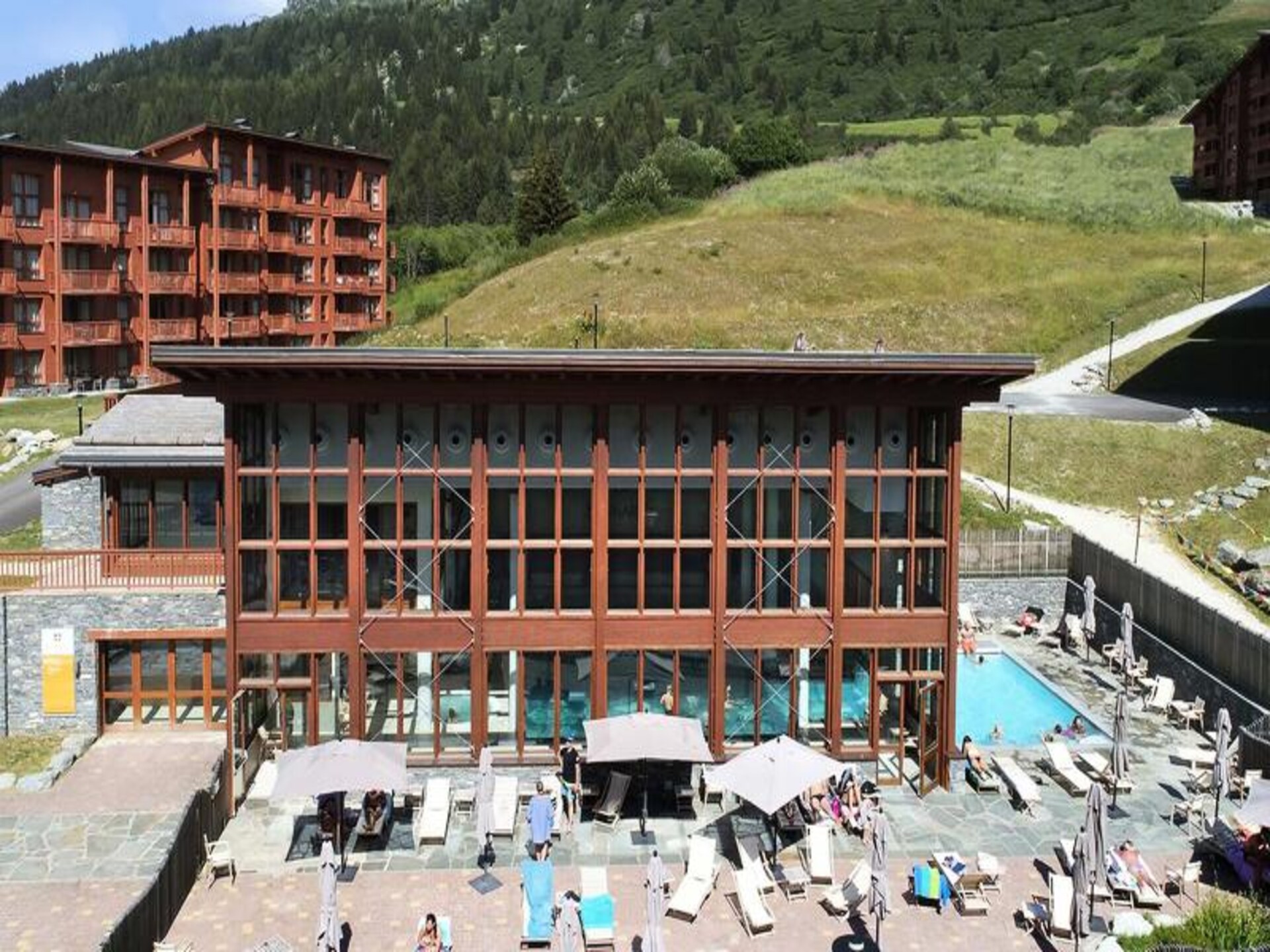 Luxe 6-persoons appartement in Arc 1800 met zwembad en uitzicht op de Mont-Blanc - foto 10
