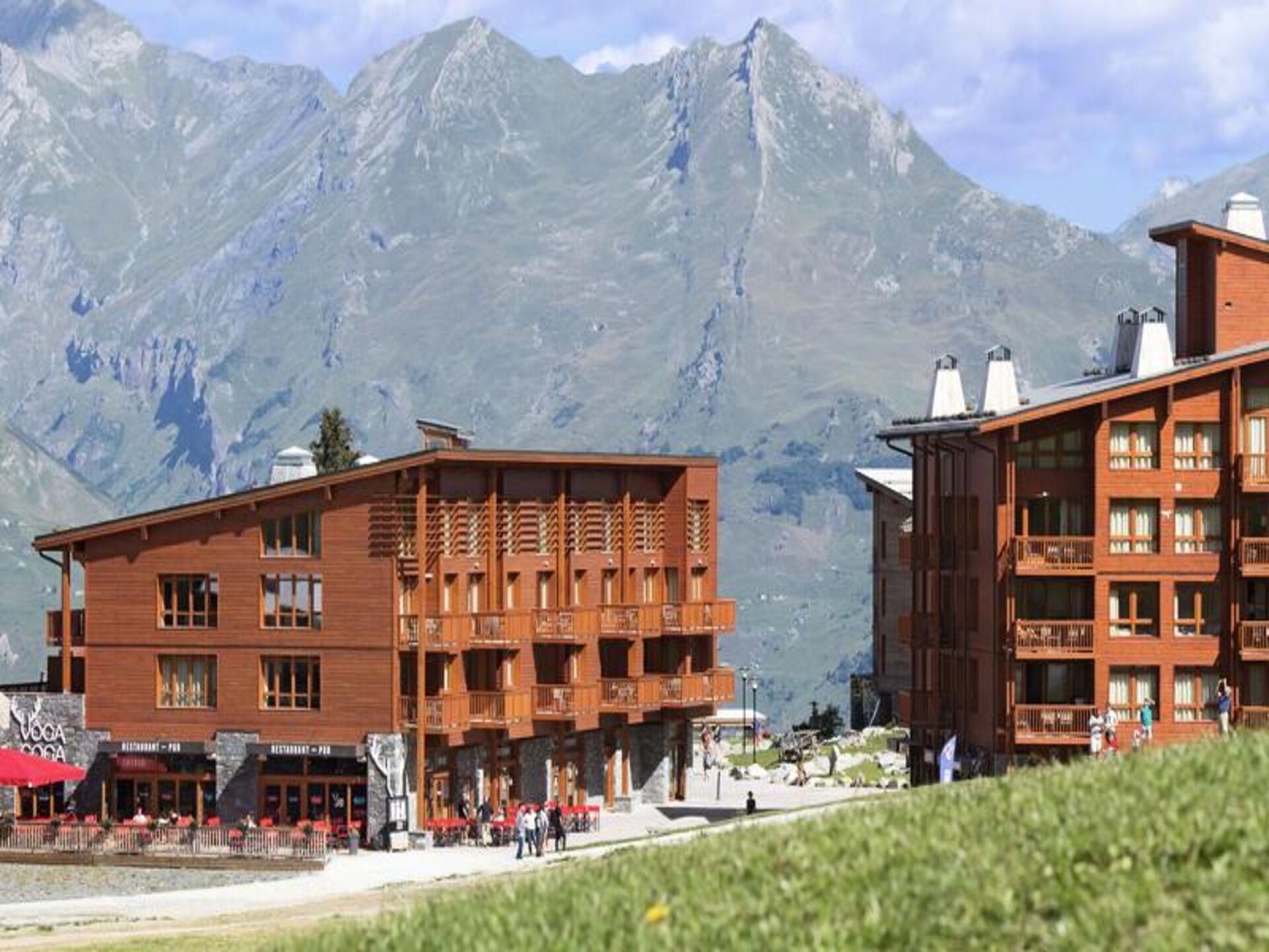 Luxe 6-persoons appartement in Arc 1800 met zwembad en uitzicht op de Mont-Blanc - foto 13