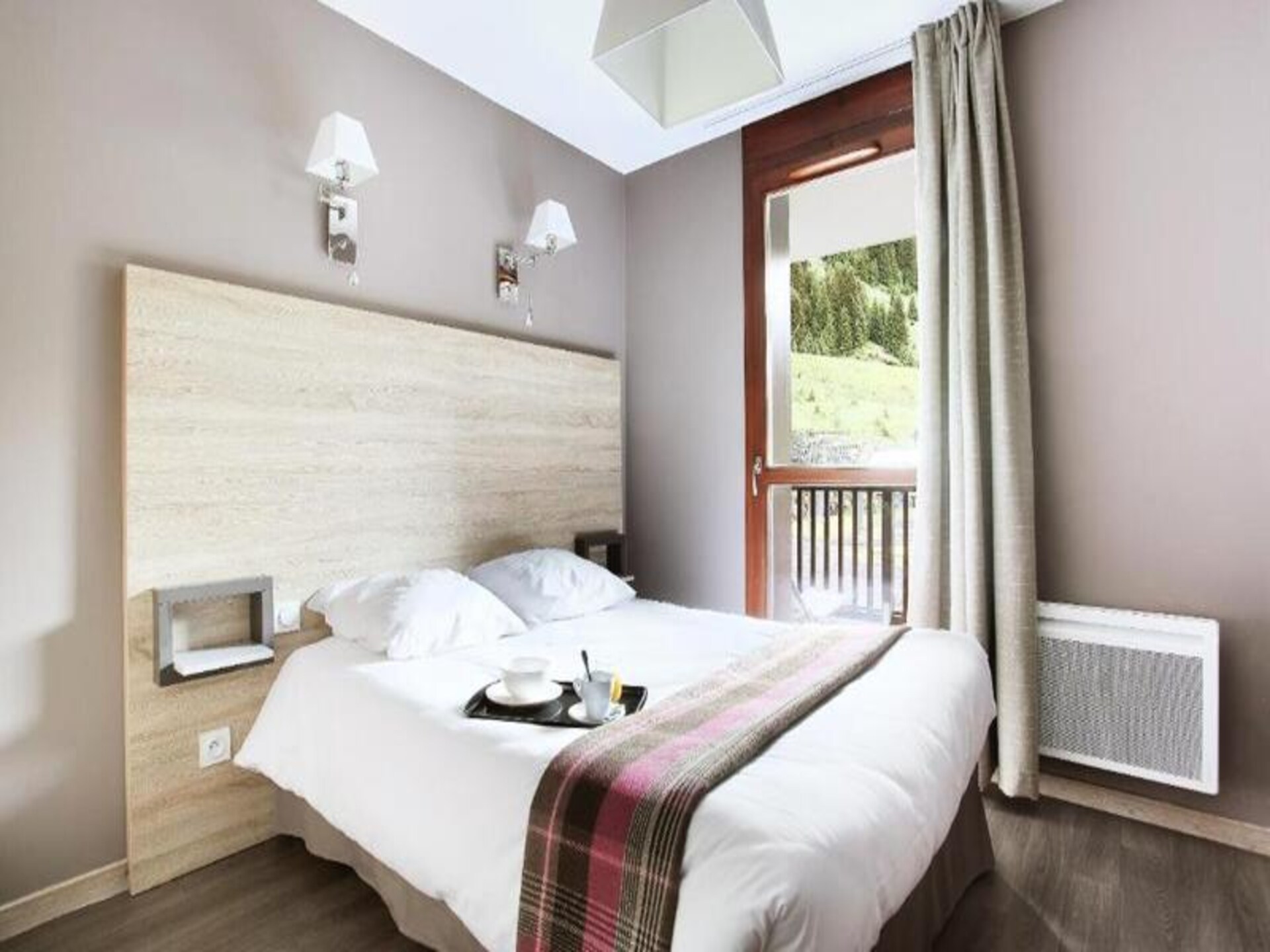 Appartement aan de piste in Flaine Forêt met zwembad, sauna en balkon - foto 16