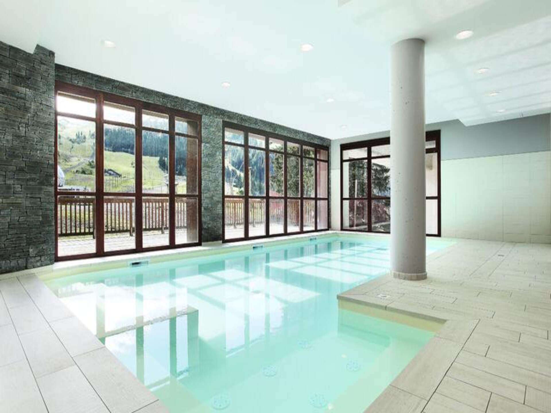 Ruim appartement voor 6 personen in Flaine Forêt, direct bij de skilift - foto 7