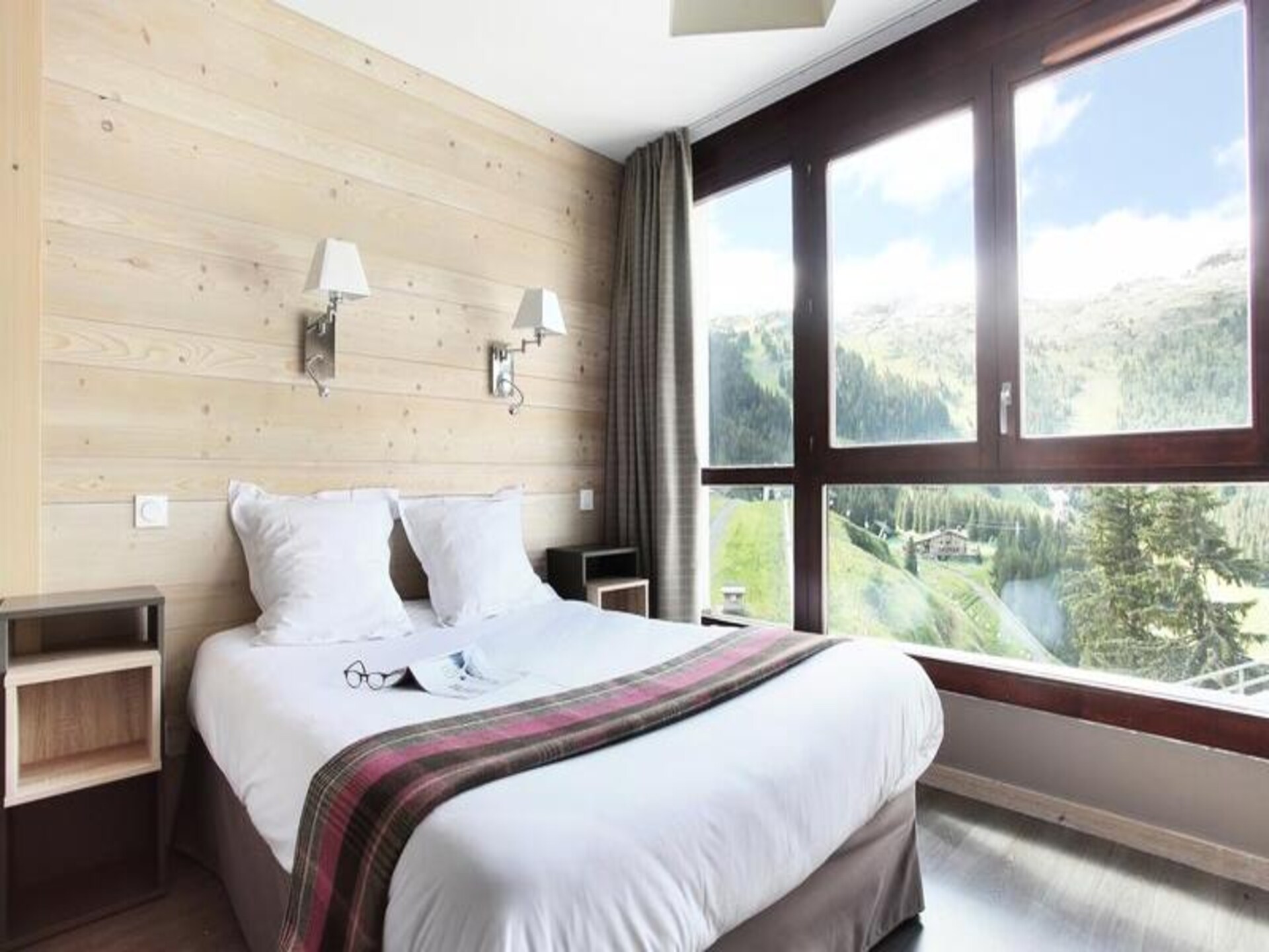 Ruim appartement voor 6 personen in Flaine Forêt, direct bij de skilift - foto 16