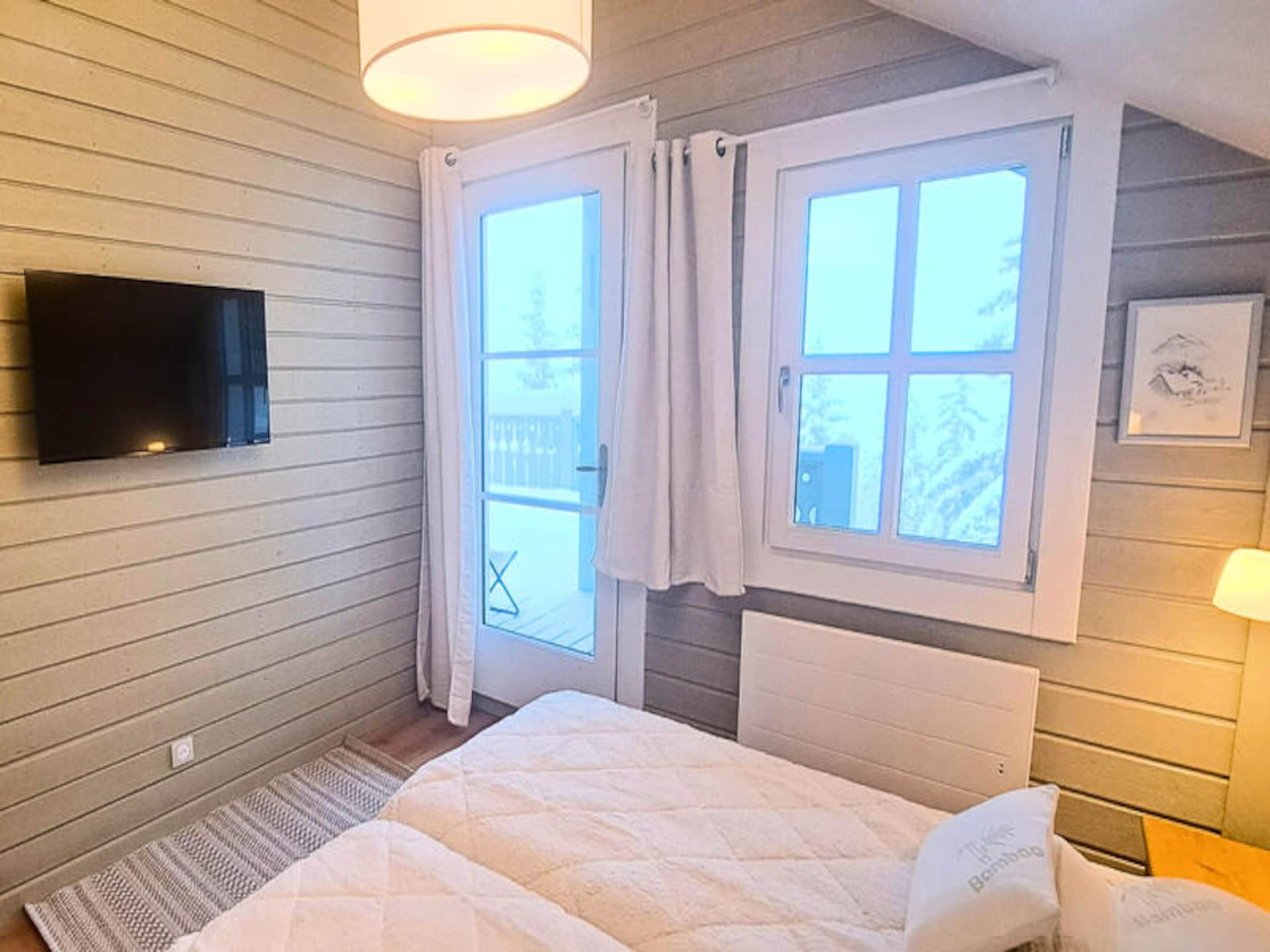 Ruim appartement in Flaine met uitzicht op de bergen - foto 12