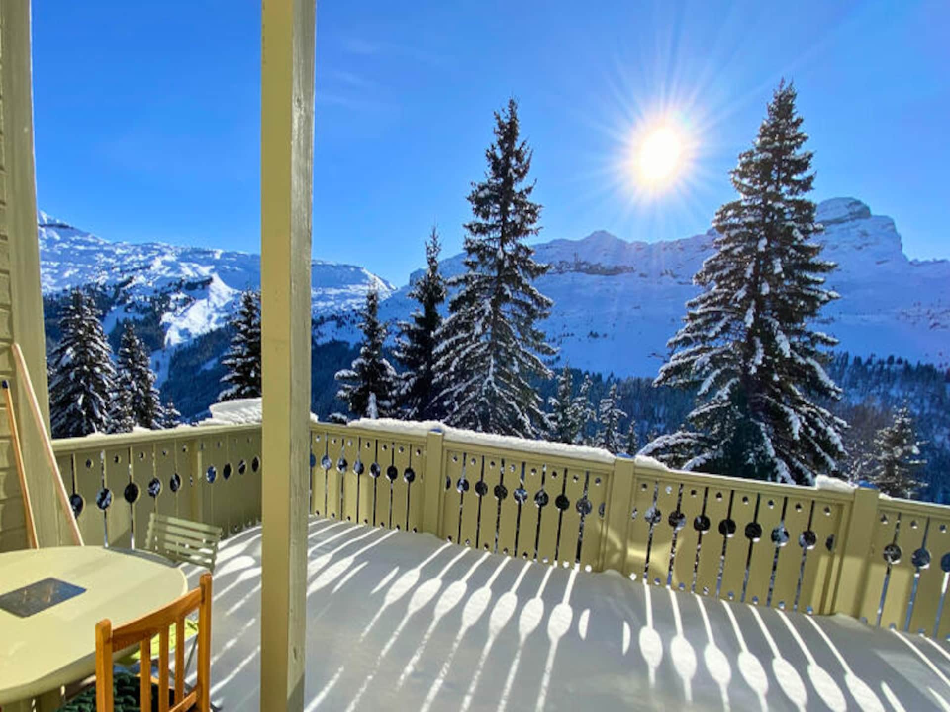 Ruim appartement in Flaine met uitzicht op de bergen - foto 32