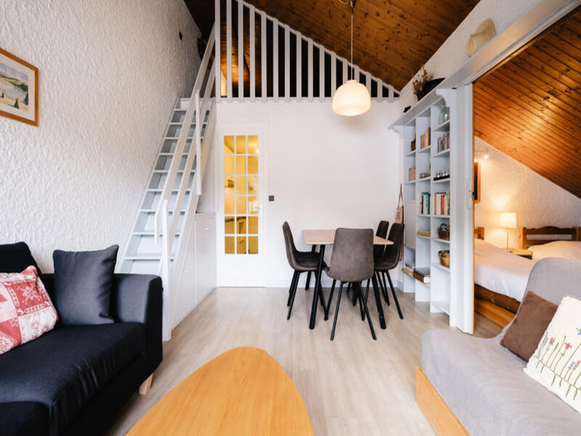 Appartement aan de piste in La Clusaz met 2 slaapkamers - foto 10