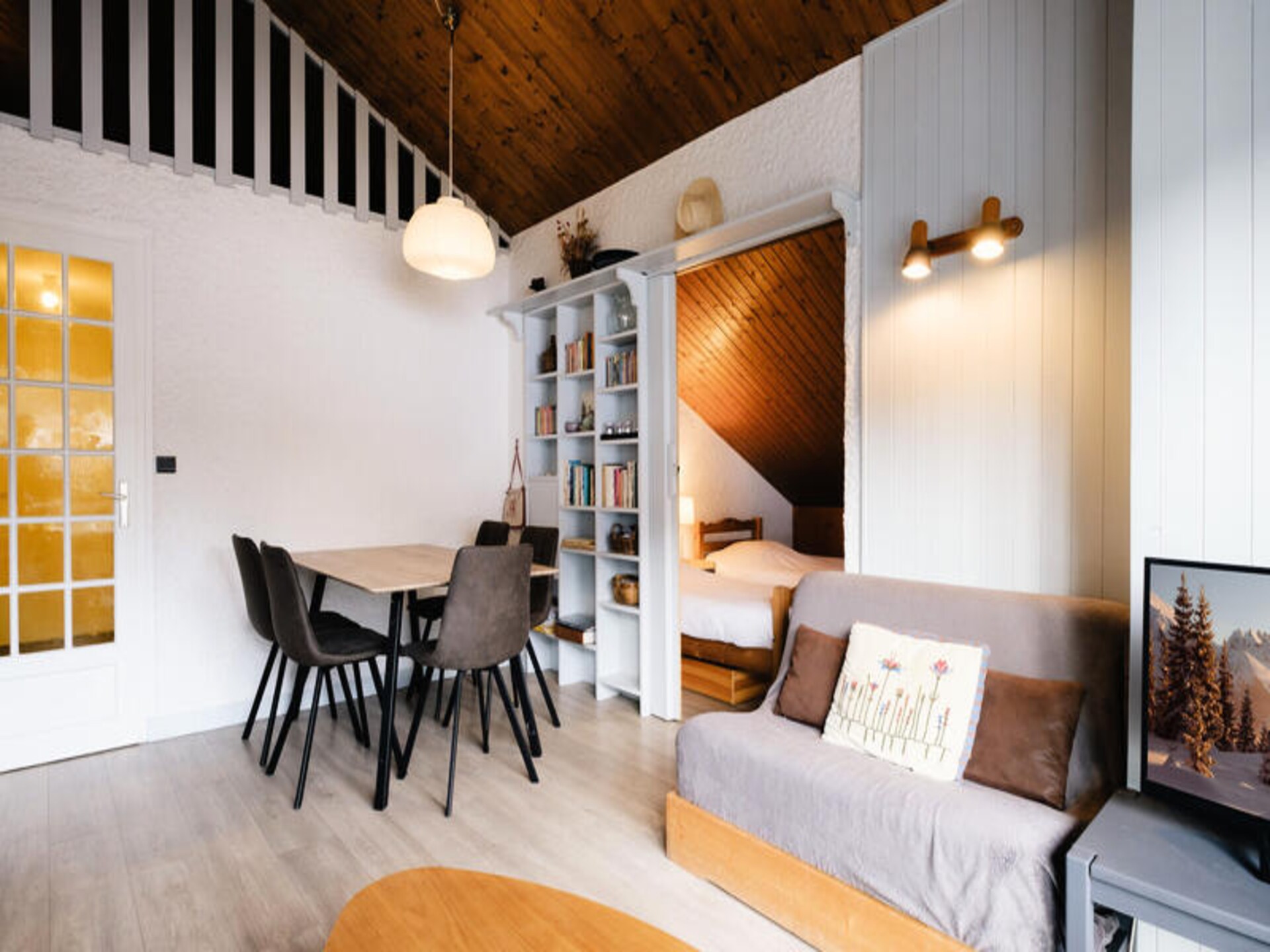 Appartement aan de piste in La Clusaz met 2 slaapkamers - foto 11