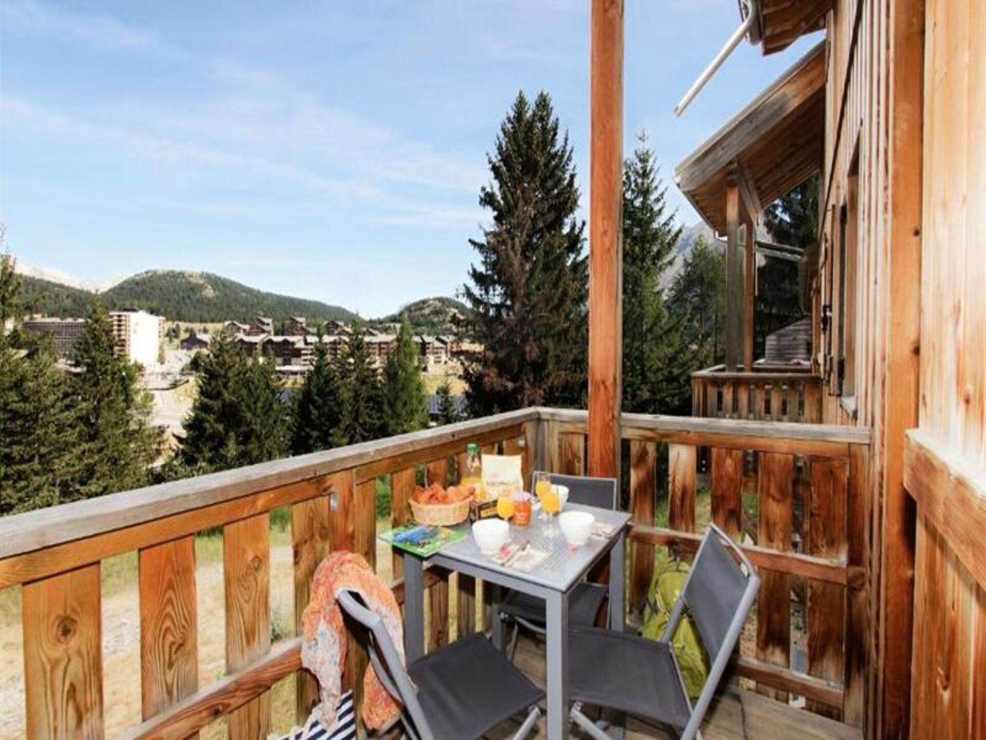 Ruim duplexappartement voor 10 personen aan de voet van de pistes in Superdévoluy - foto 20