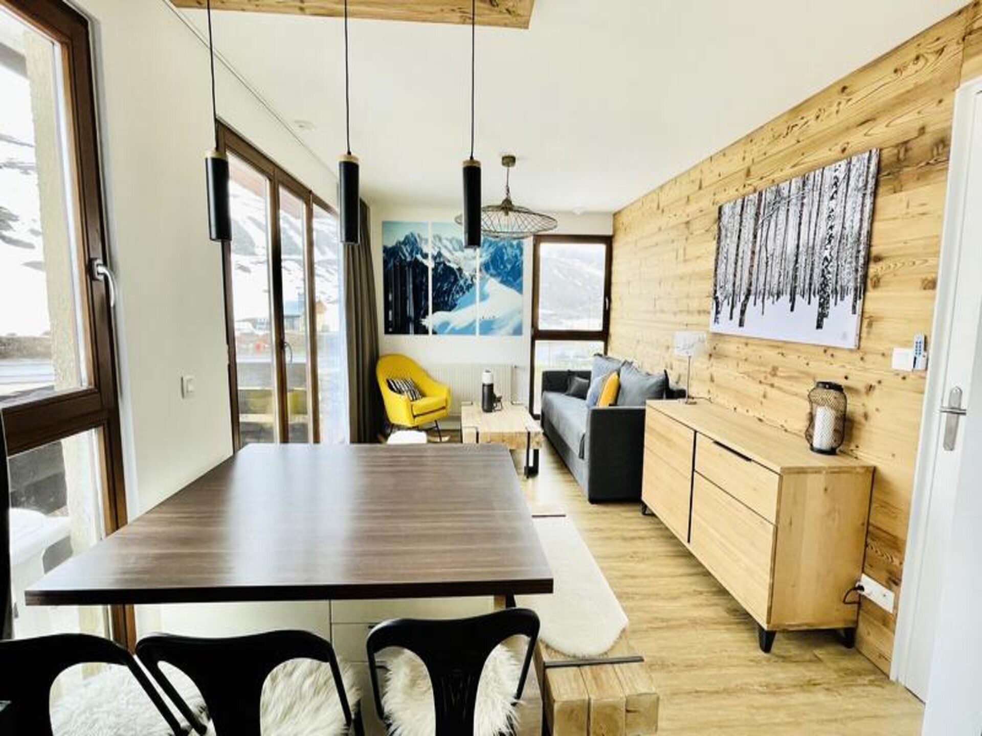 Rustiek appartement in Tignes Chartreux, vlakbij de piste voor 5 personen - foto 3