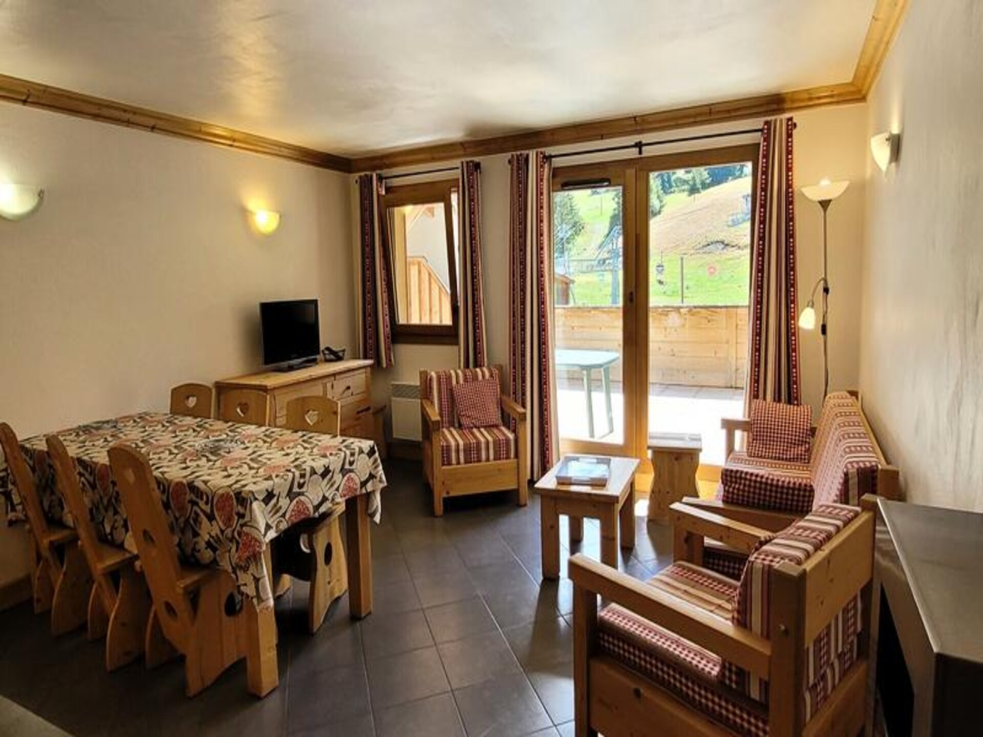 Appartement Val-Cenis: direct aan de piste, 6 personen, balkon zuidoost - foto 8