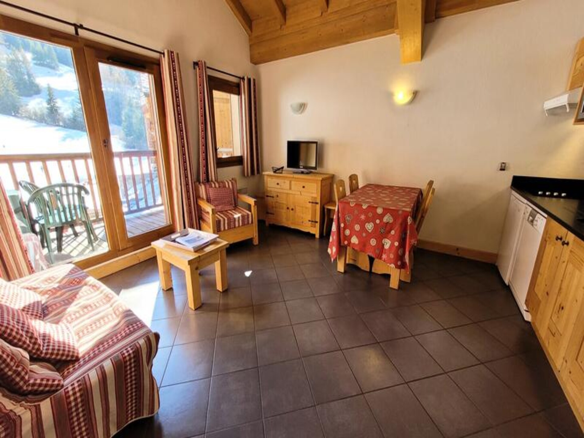 Appartement 6p direct aan de piste in Lanslebourg Mont Cenis - foto 9