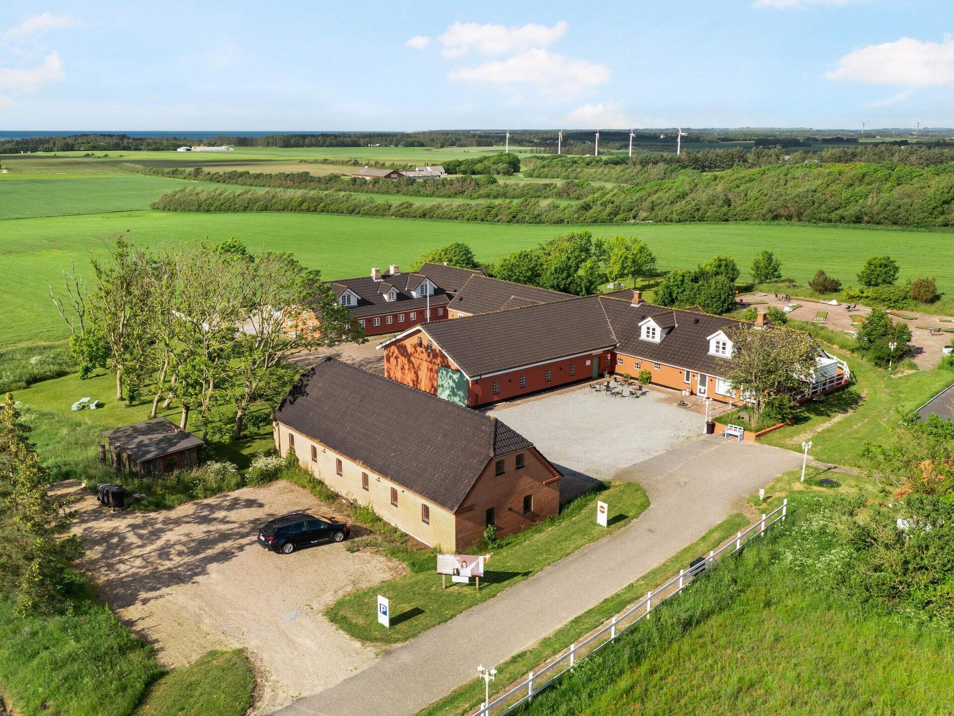 Authentieke kalfstal in Lønstrup met zeezicht, terras en WLAN voor 4 personen - foto 5