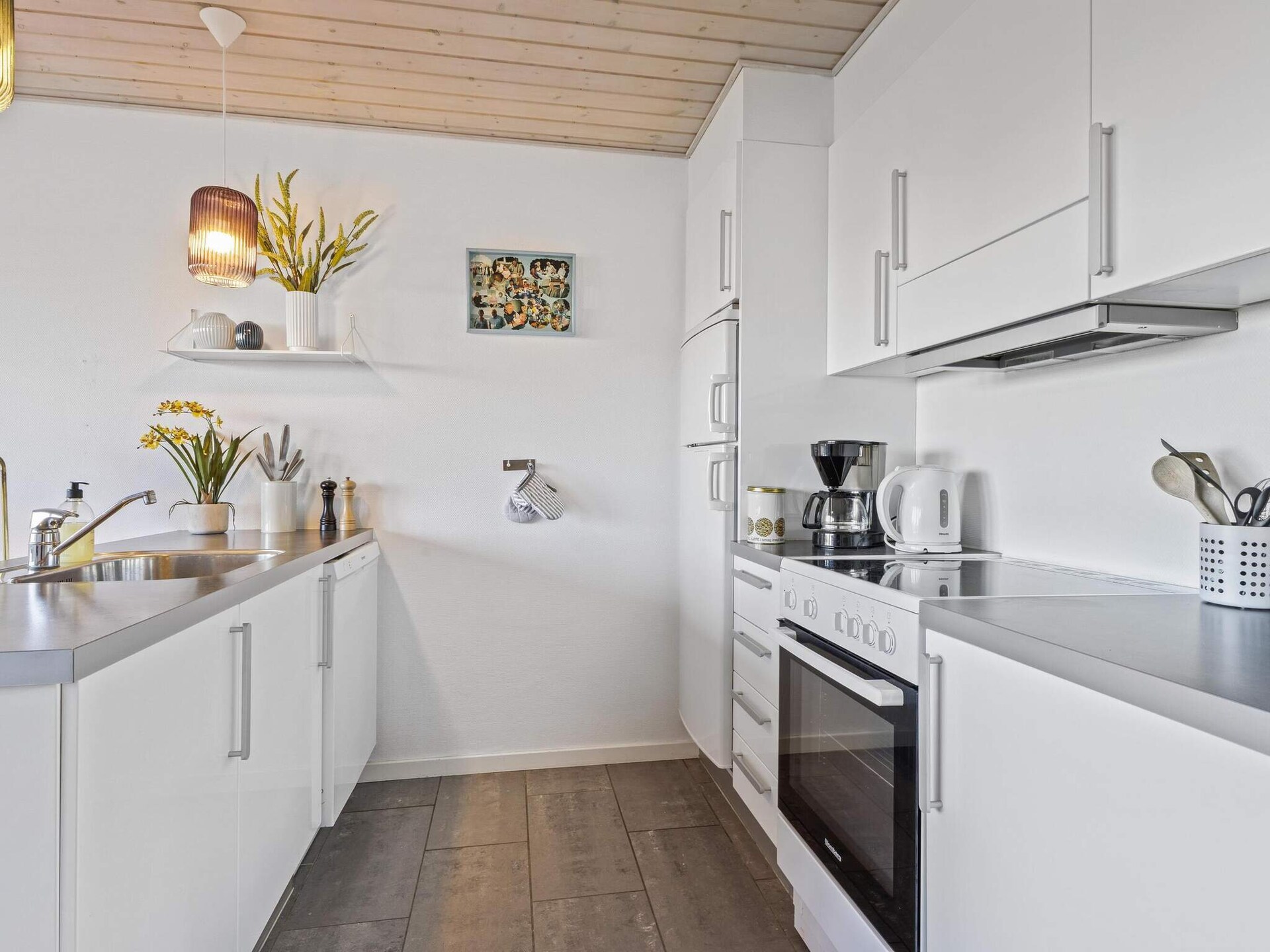 Sfeervol vakantiehuis met balkon op 1,2 km van strand in Løkken - foto 8