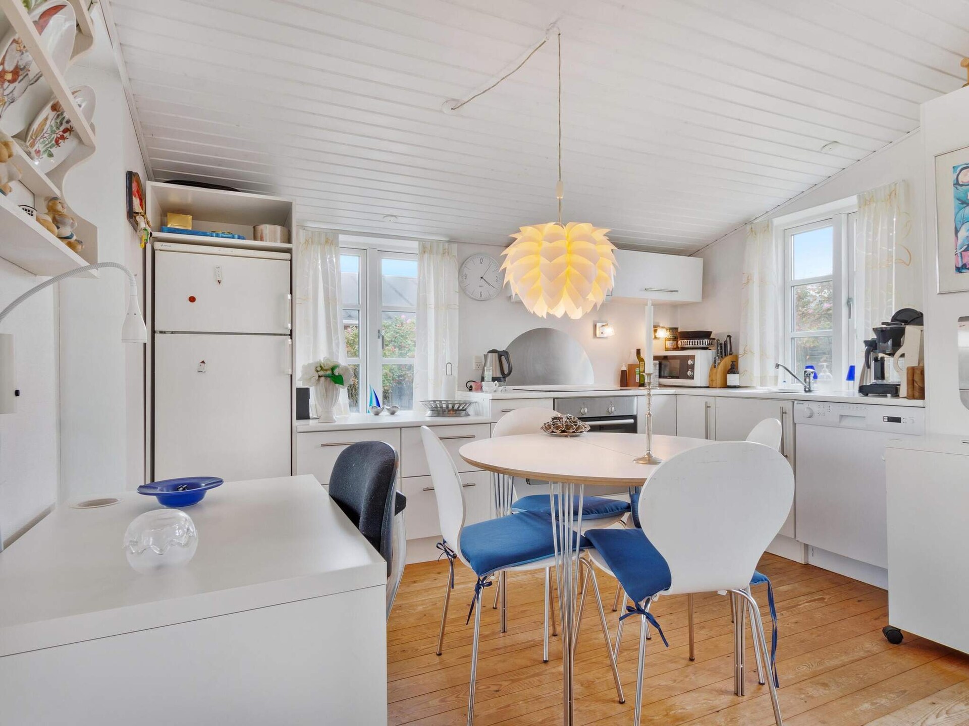 Licht vakantiehuis op 200m van zee met uitzicht op beek en Løkken - foto 11