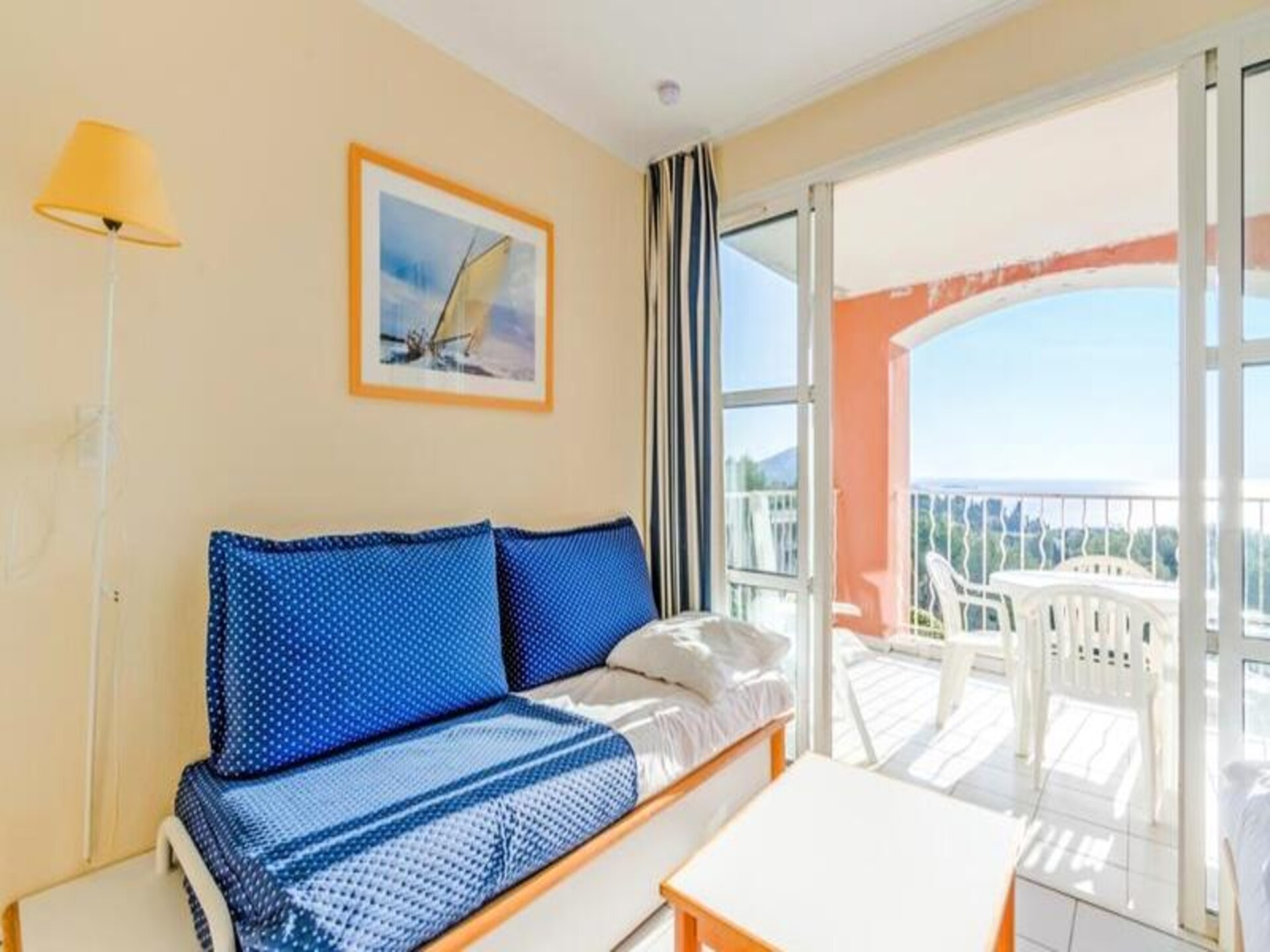 Knus studio-appartement met zeezicht bij Saint-Raphaël - foto 17