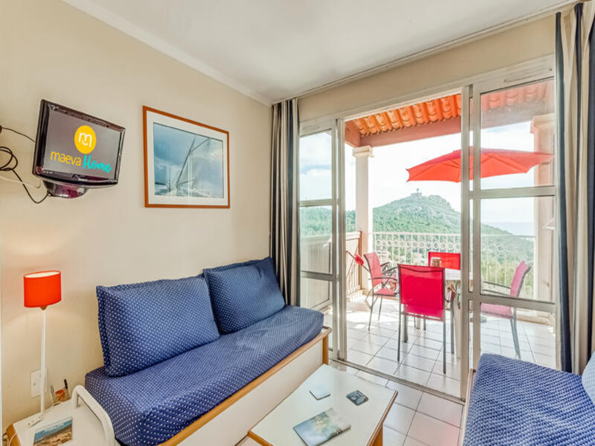 Knus appartement voor 4 personen met uitzicht op de Middellandse Zee bij Saint Raphaël - foto 17