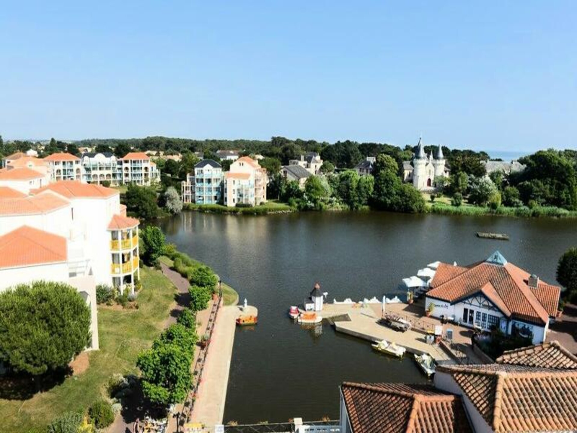 Licht duplex appartement aan de haven van Dives-sur-Mer, vlakbij strand - foto 10