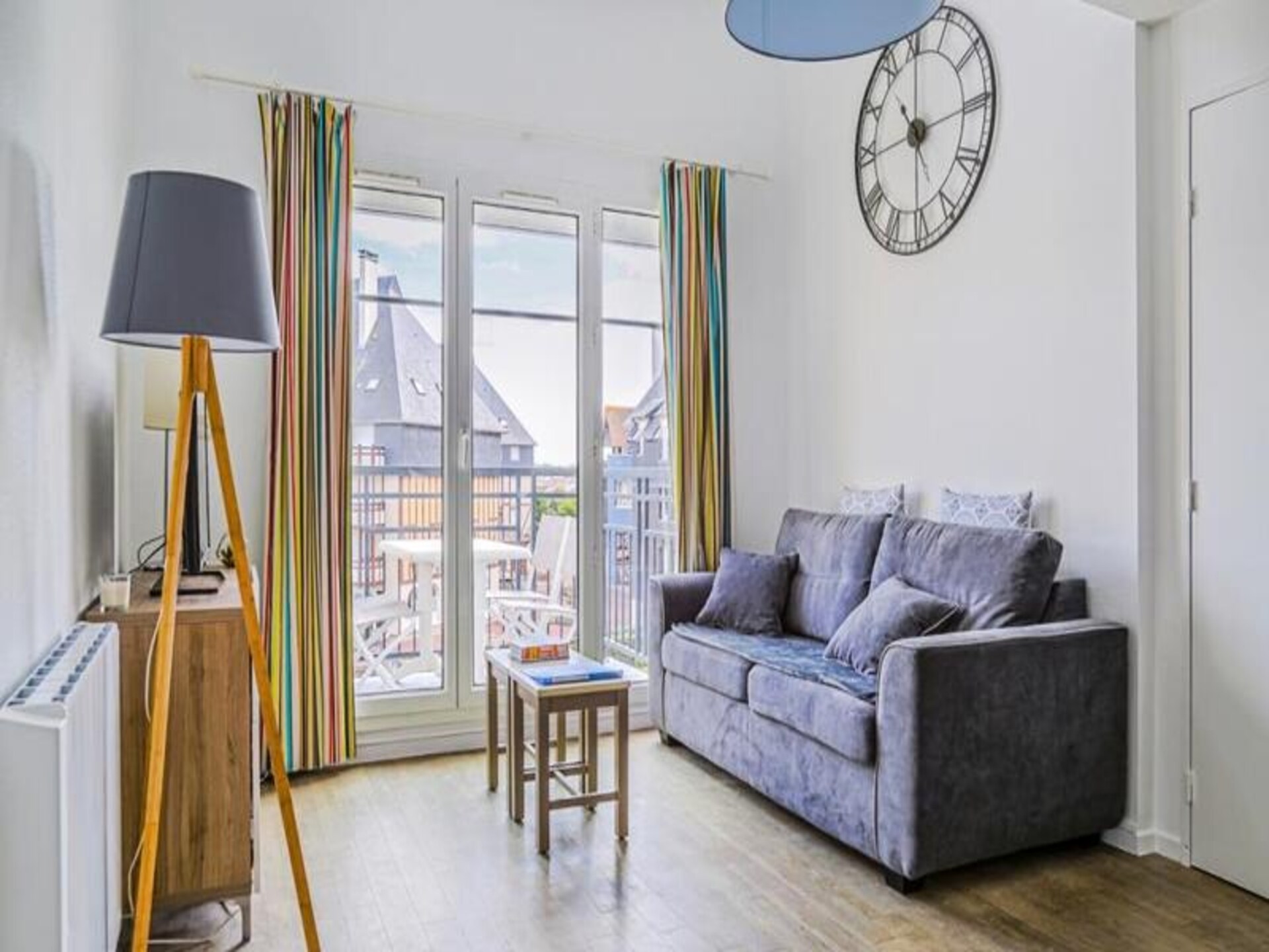 Licht duplex appartement aan de haven van Dives-sur-Mer, vlakbij strand - foto 11