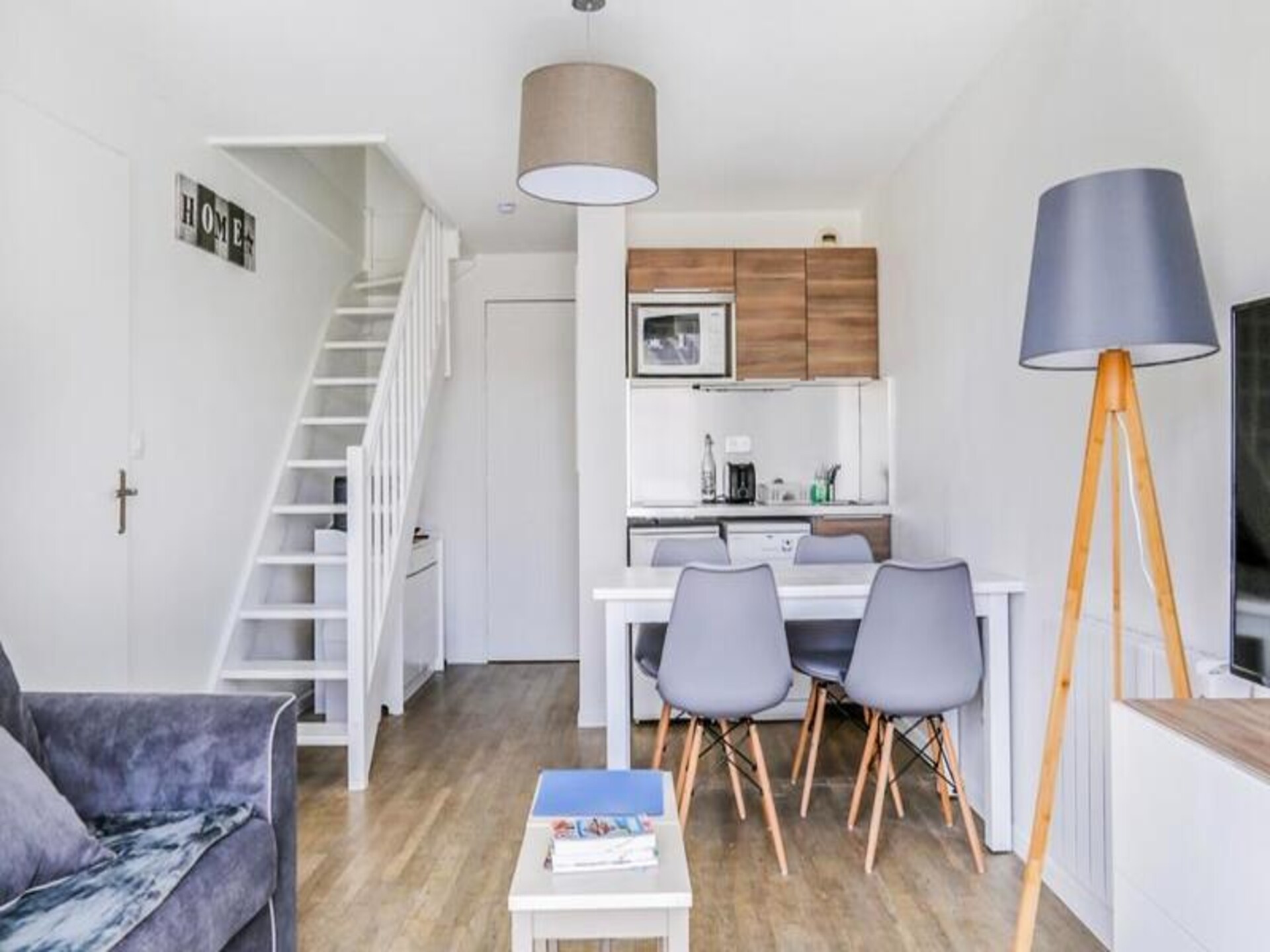 Licht duplex appartement aan de haven van Dives-sur-Mer, vlakbij strand - foto 13