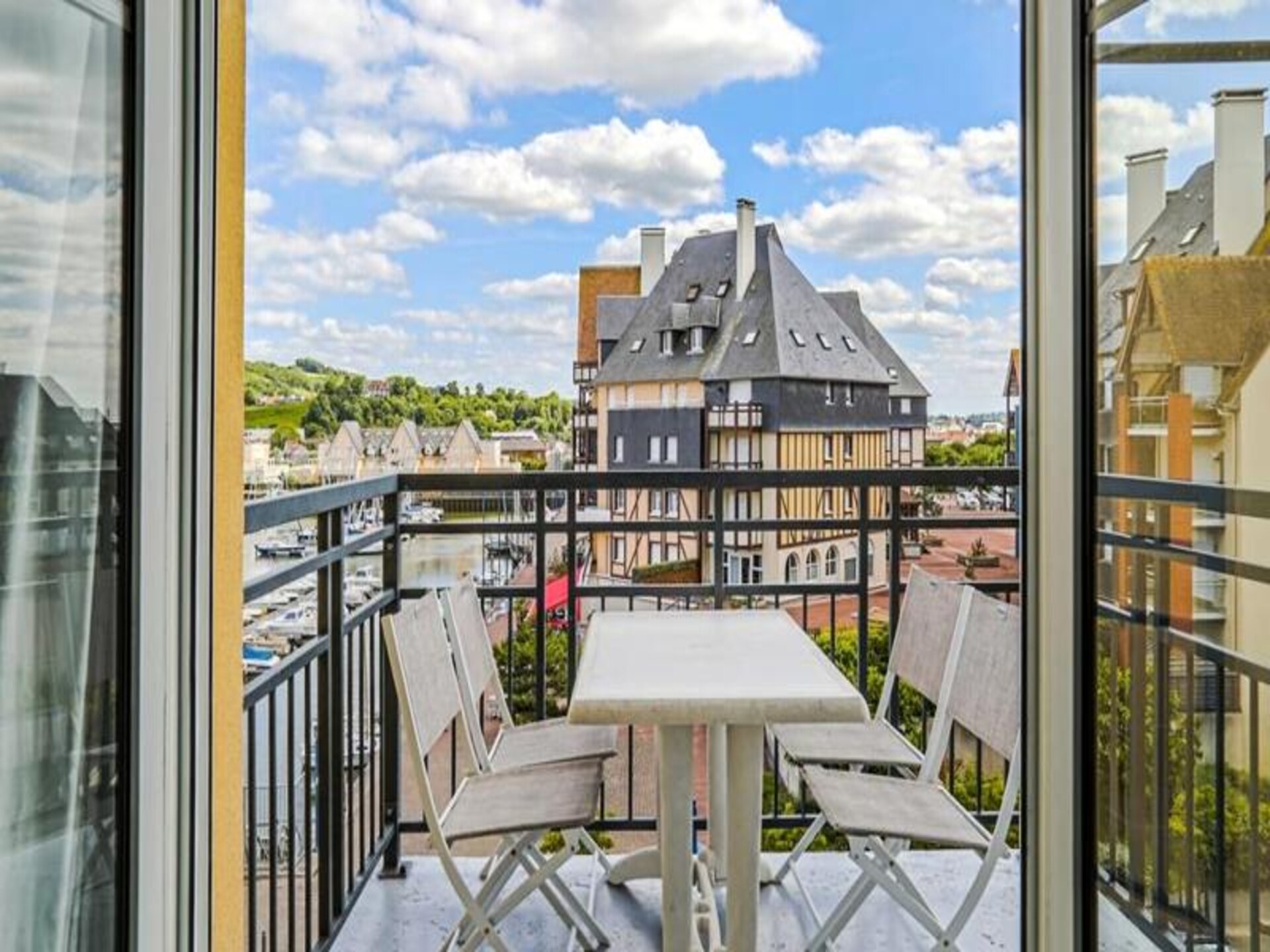 Licht duplex appartement aan de haven van Dives-sur-Mer, vlakbij strand - foto 16