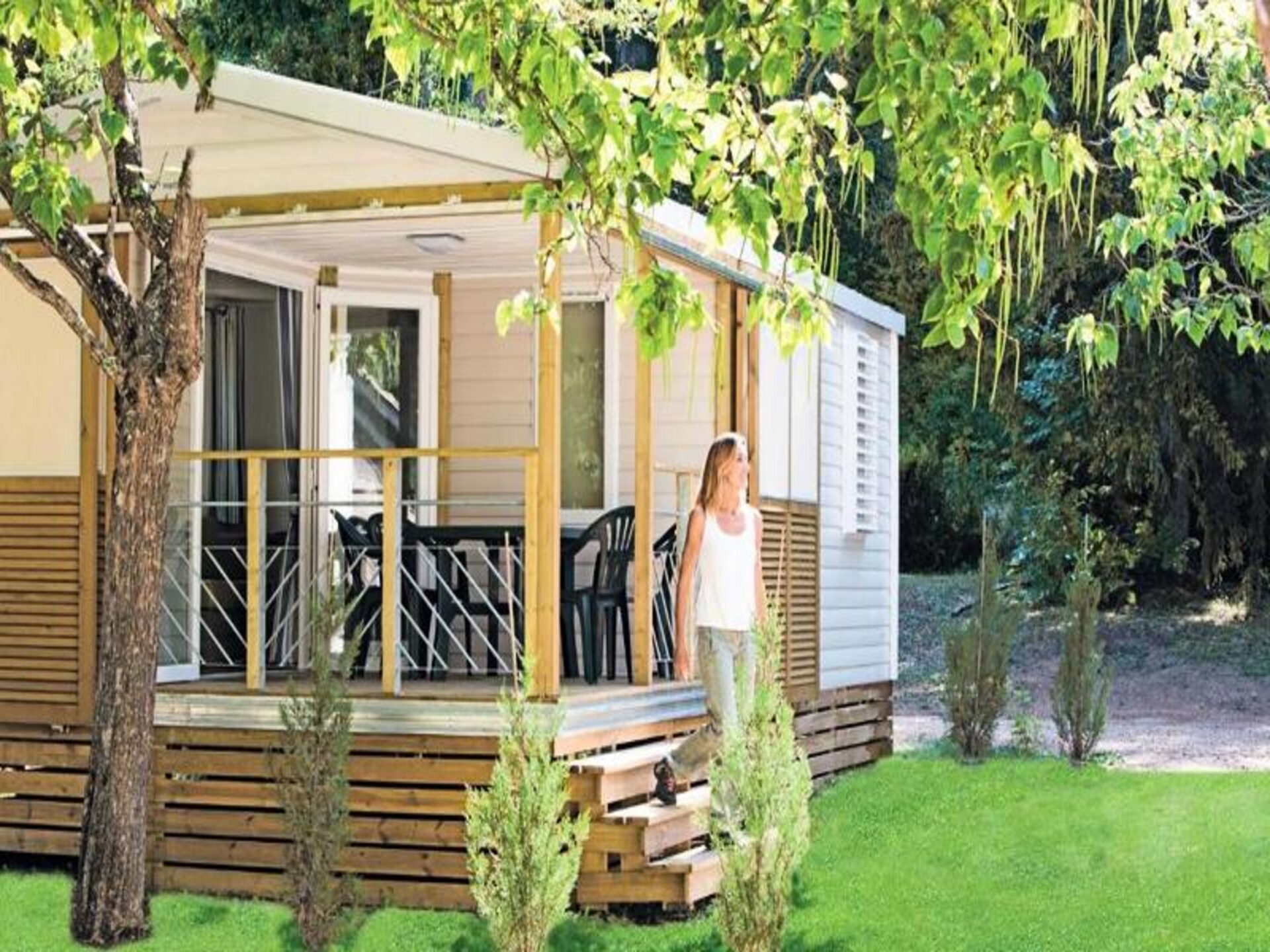 Stacaravan voor 7 in bosrijk Provençaals domein met zwembad & spa - foto 24