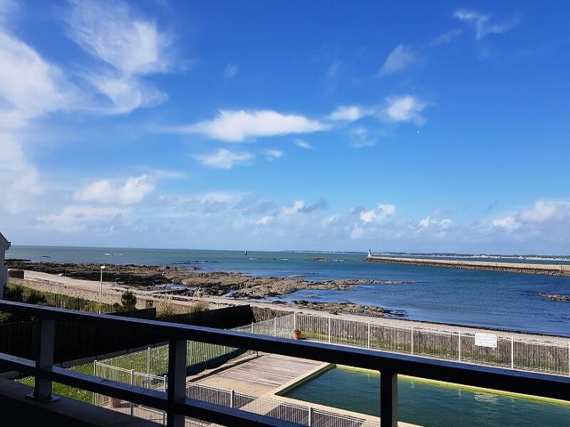 Appartement aan zee in Le Croisic met direct strandtoegang en zwembad - foto 23