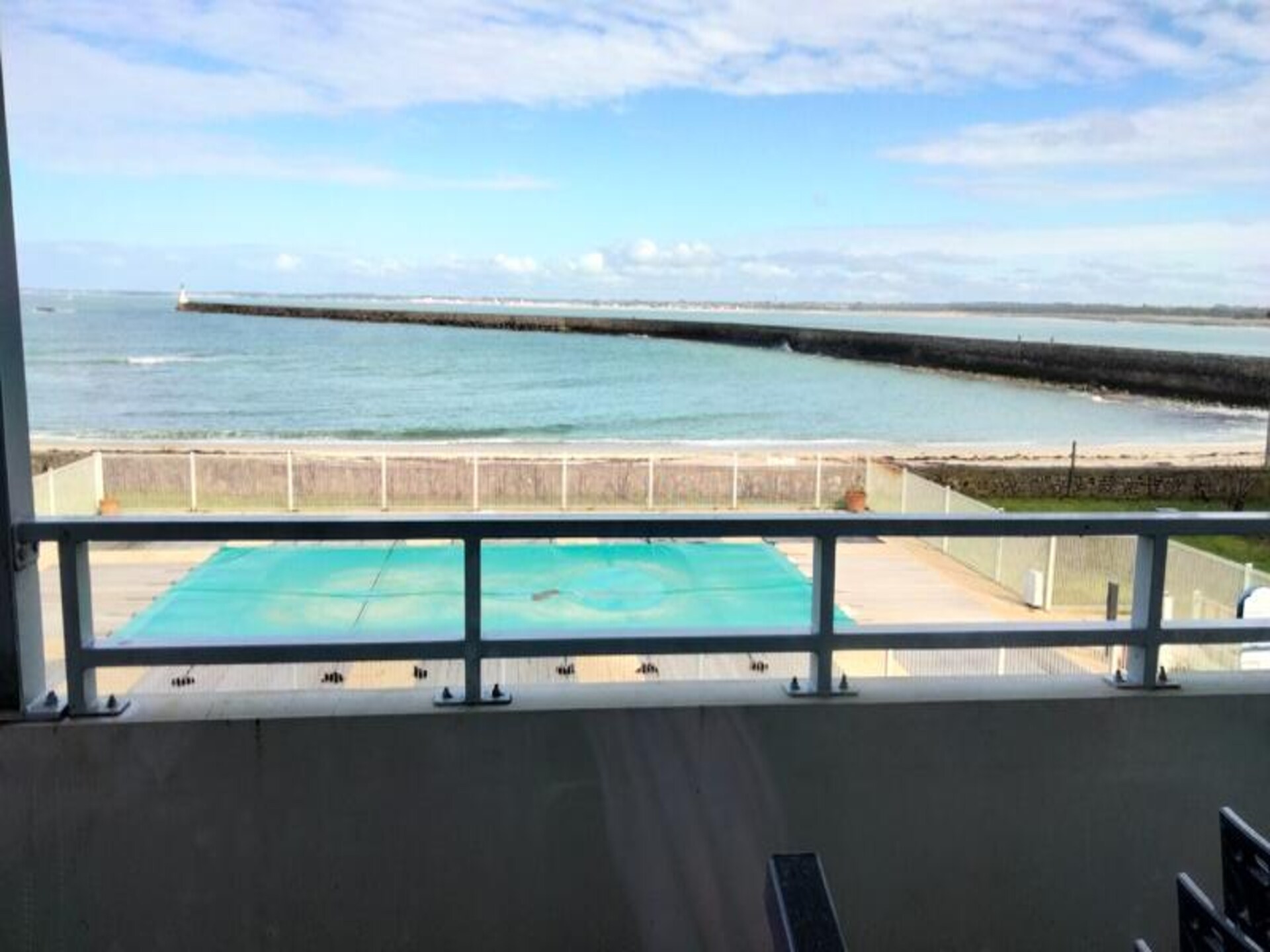 Appartement aan zee in Le Croisic met direct strandtoegang en zwembad - foto 24