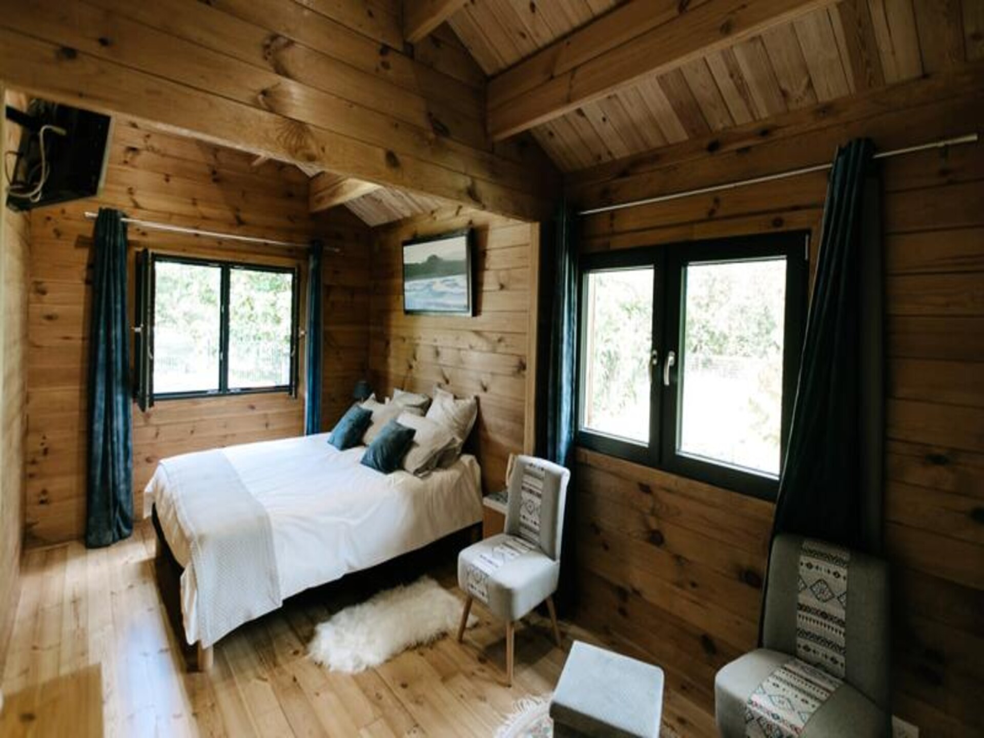 Ecolodge voor 6 personen met privétoegang tot de rivier in Le Thor - foto 2