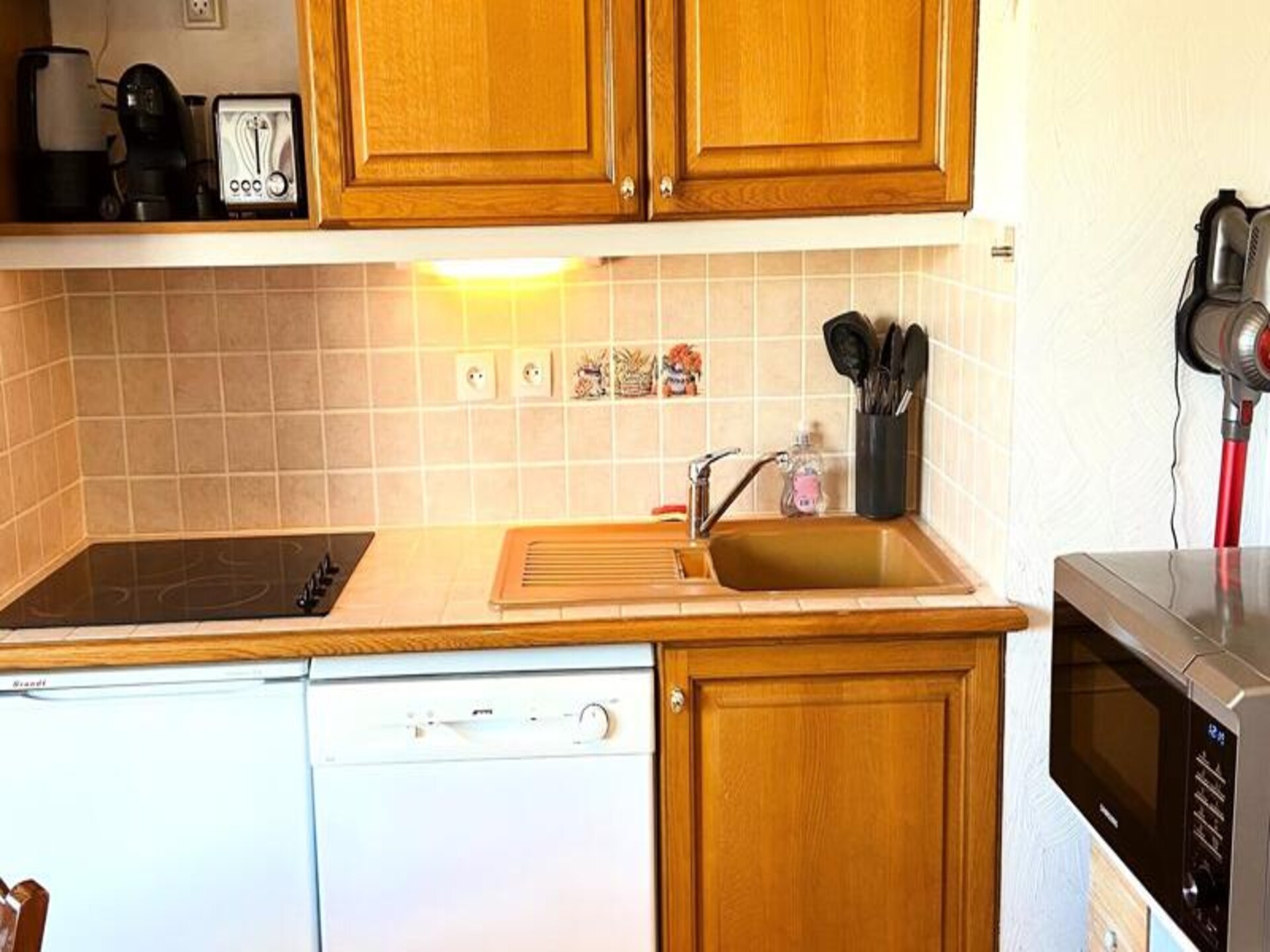 Compact wintersportappartement bij pistes van Les Deux Alpes voor 4 personen - foto 7